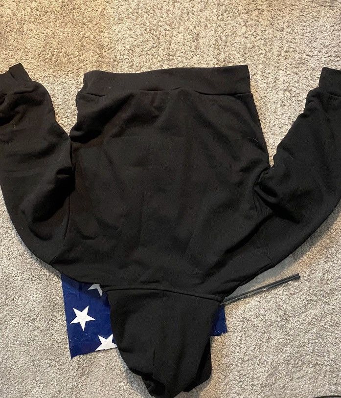 Other Black boxy hoodie Size US XS / EU 42 / 0 - 2 Thumbnail