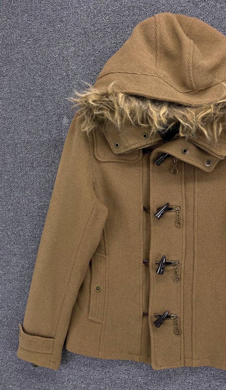 semanticdesign Semantic Design Rare Wool Duffle Coat Zip Up Jacket Size M / US 6-8 / IT 42-44 - 2 Thumbnail