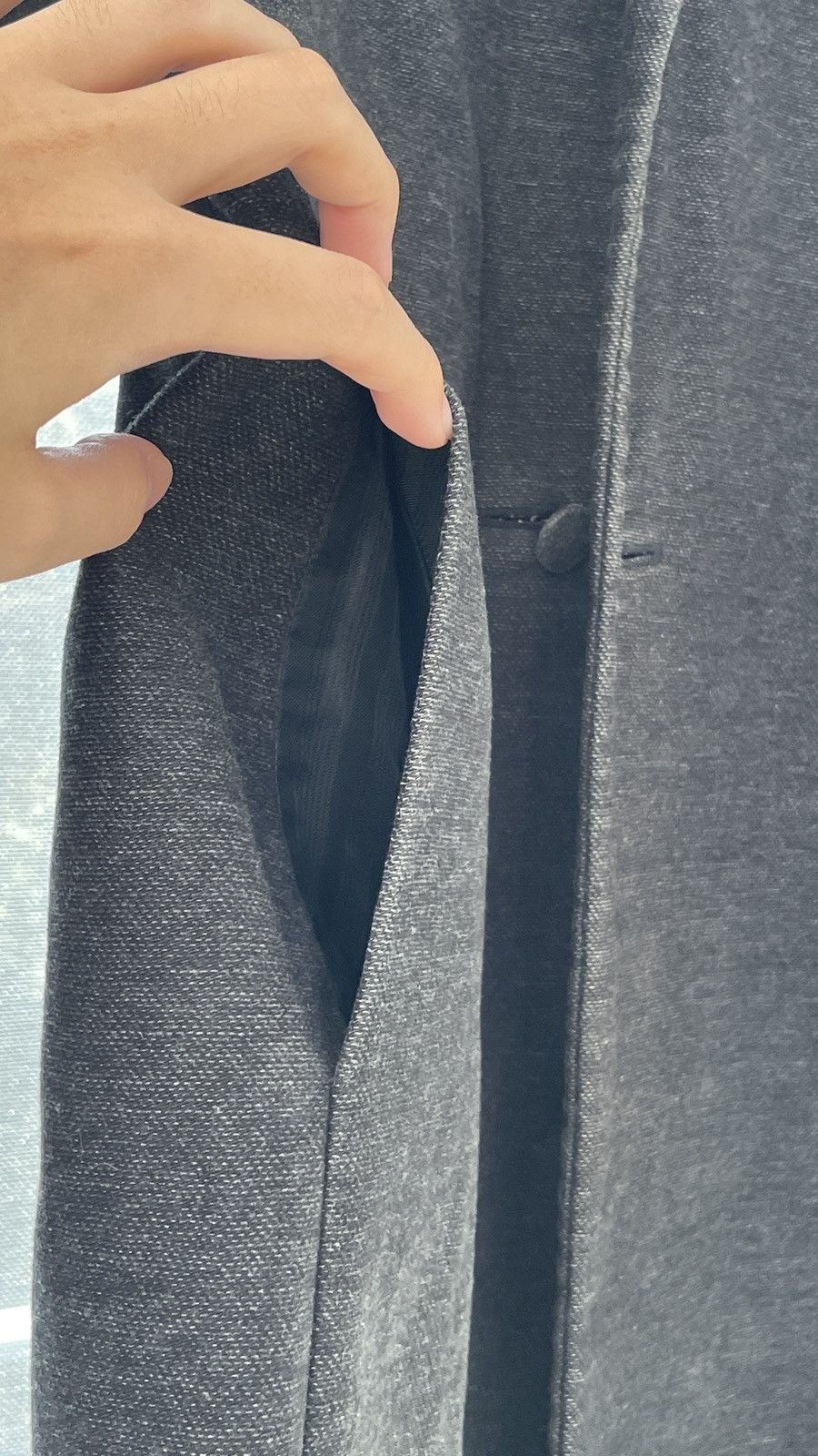 Raf Simons NEW!1998RAF 98-99 legendary item Unique collection long coat Size US M / EU 48-50 / 2 - 9 Thumbnail