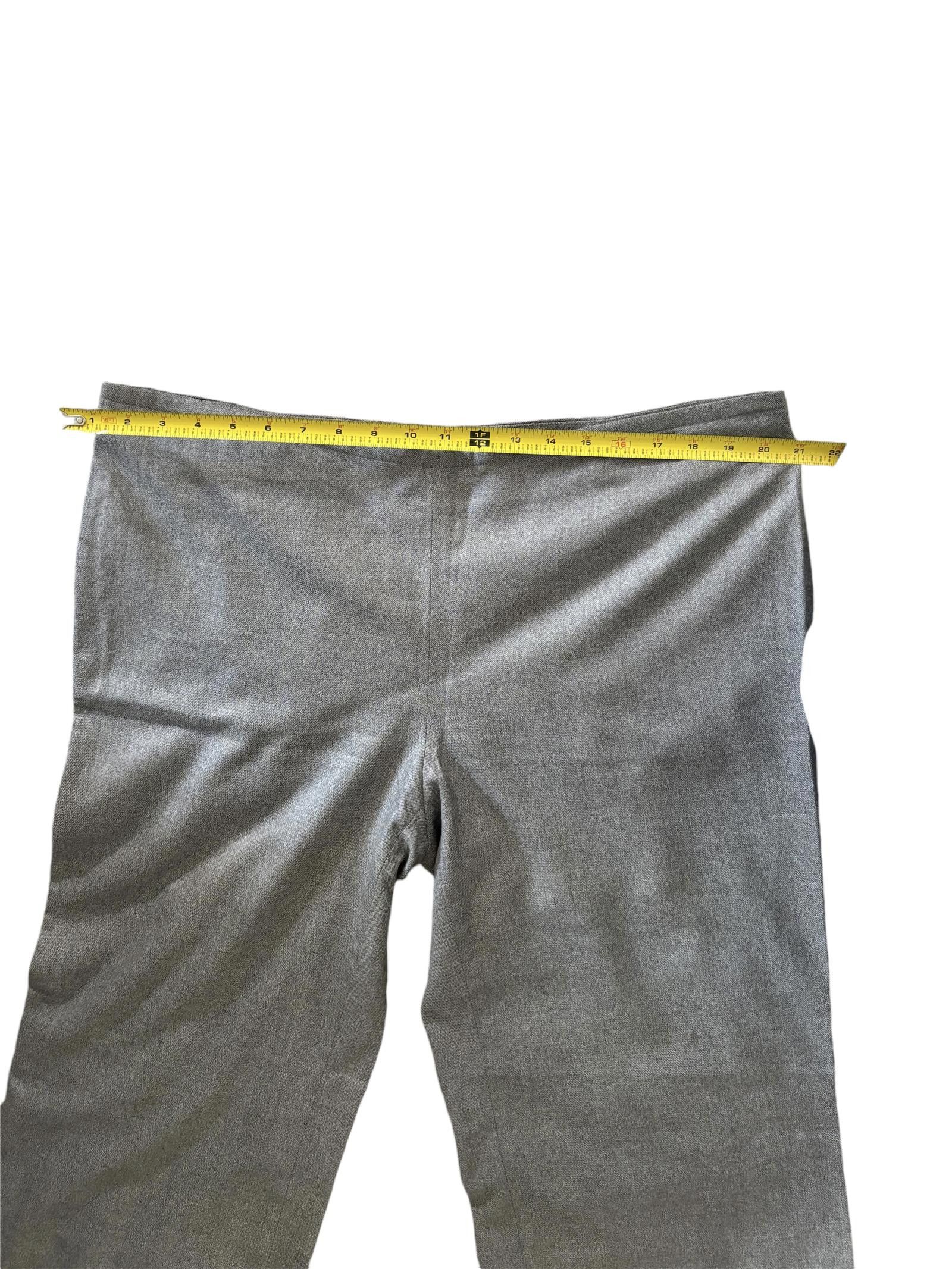 Les Copains Les Copains Gray Dress Pants Women XXL Size 42" / US 20 - 3 Thumbnail
