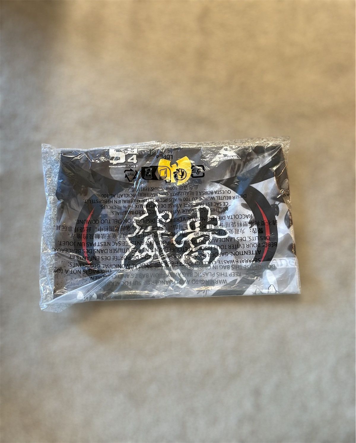 Supreme Wu-Tang Clan Hockey Jersey Black