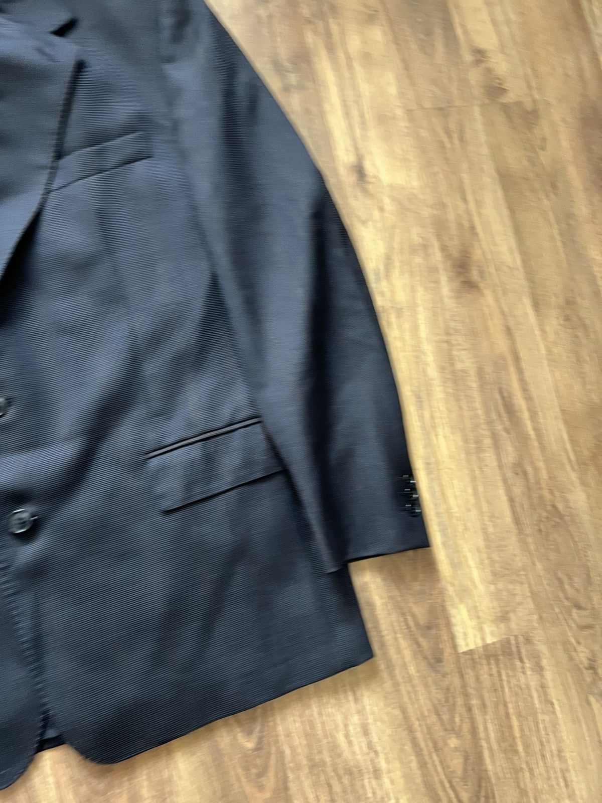 Ermenegildo Zegna Ermenegildo Zegna Pinstripe Wool Suit Blazer Size 50R - 3 Thumbnail