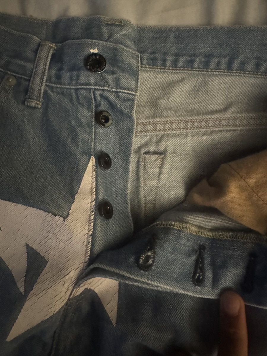 Bape BAPE Twin Sta Denim Shorts 'Indigo' Size US 32 / EU 48 - 6 Thumbnail