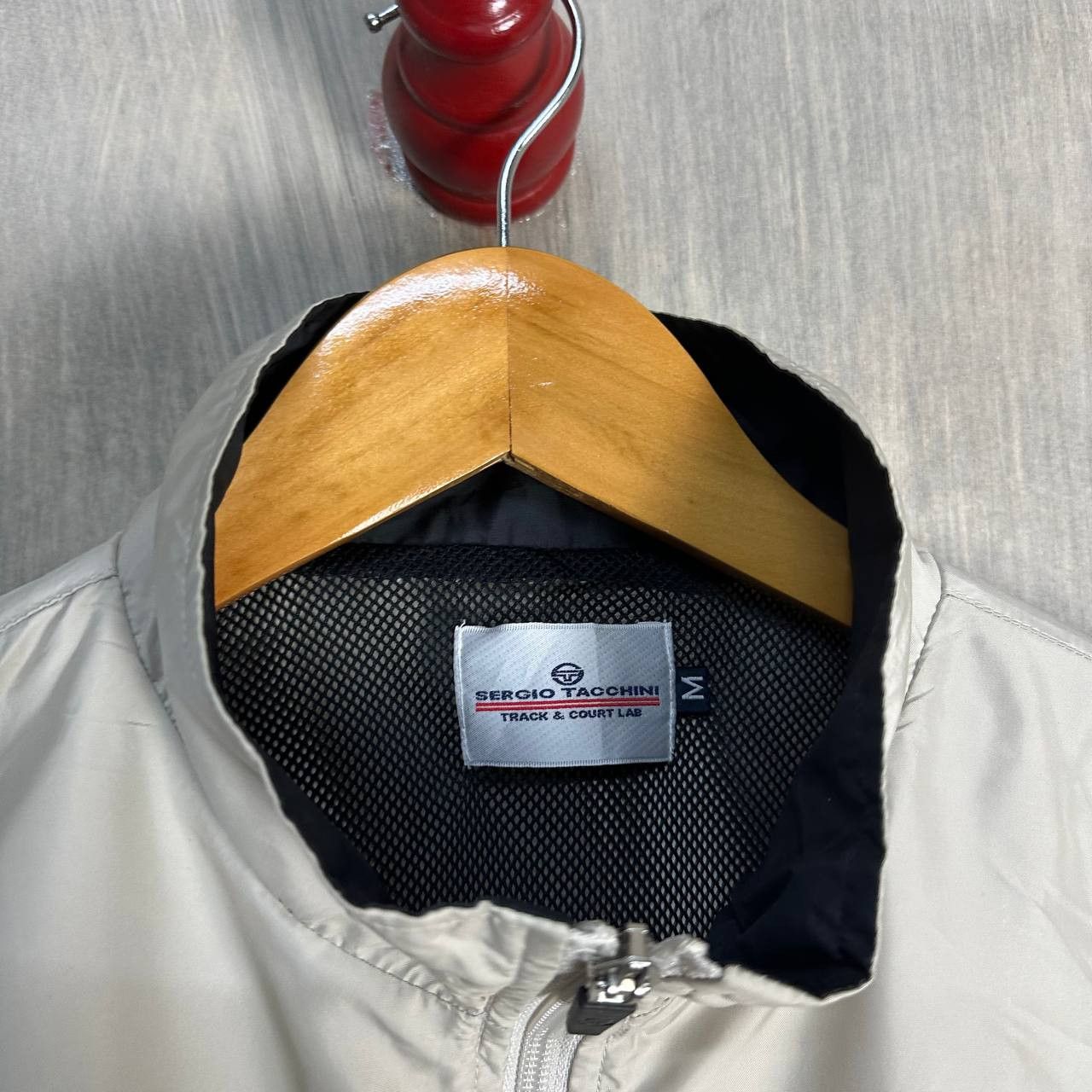 Sergio Tacchini × Vintage Sergio Tacchini Track & Court Lab Vest Light Jacket Size US M / EU 48-50 / 2 - 4 Thumbnail