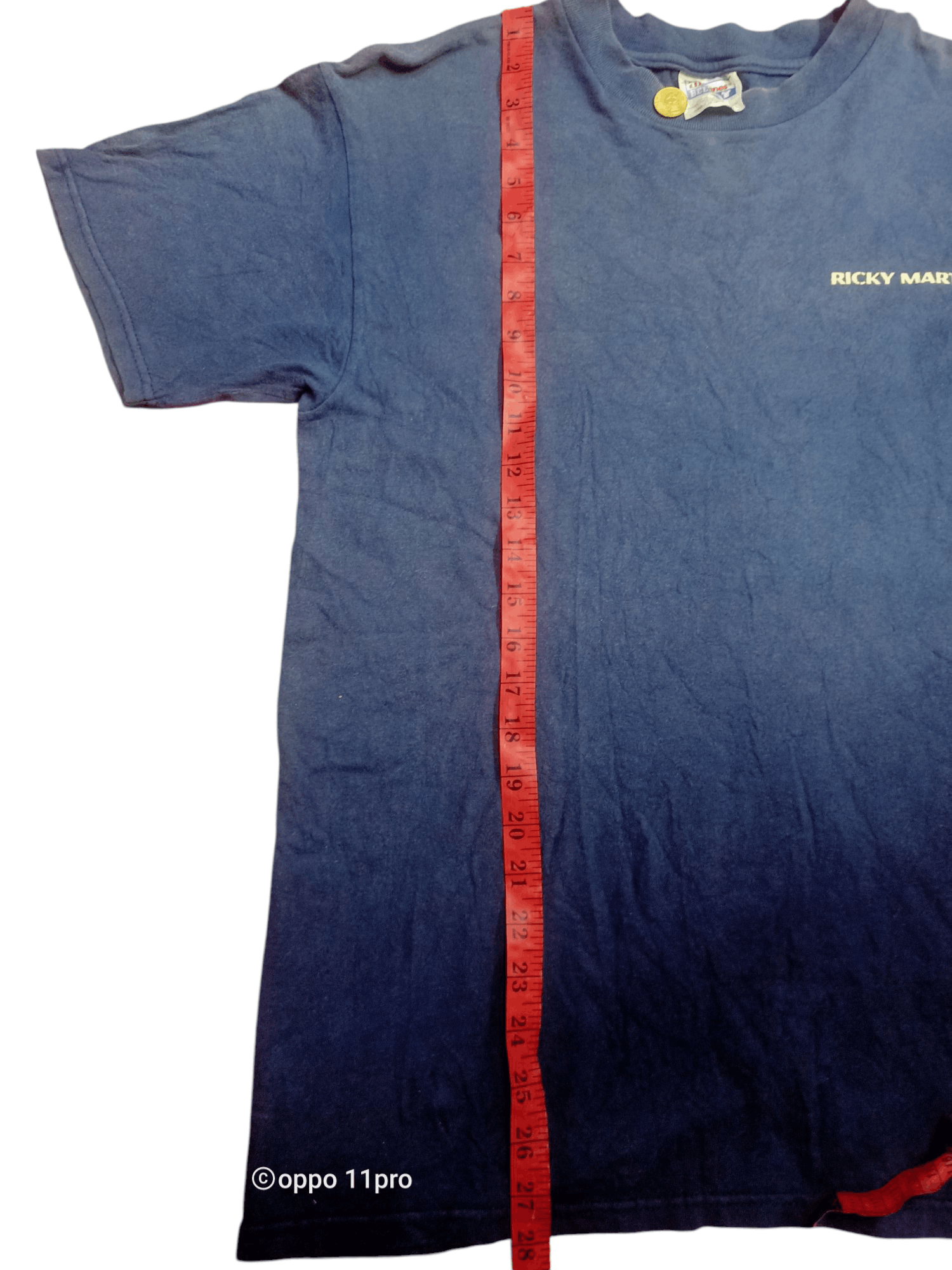 Band Tees × Vintage Vintage 80s Ricky Martin ' Livi'n LA Vida Loca 'Sun Faded Size US M / EU 48-50 / 2 - 8 Thumbnail