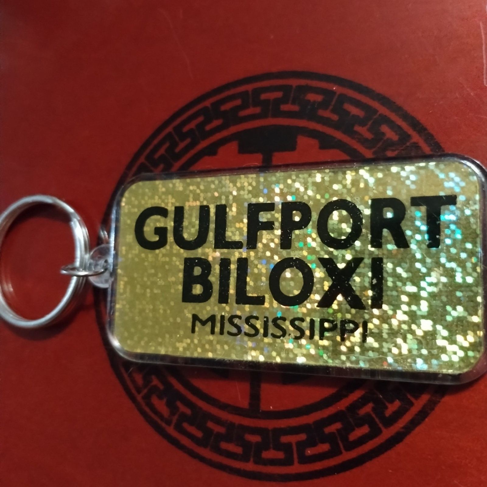 Vintage Vintage keychain from Gulfport Biloxi Mississippi Size ONE SIZE - 1 Thumbnail