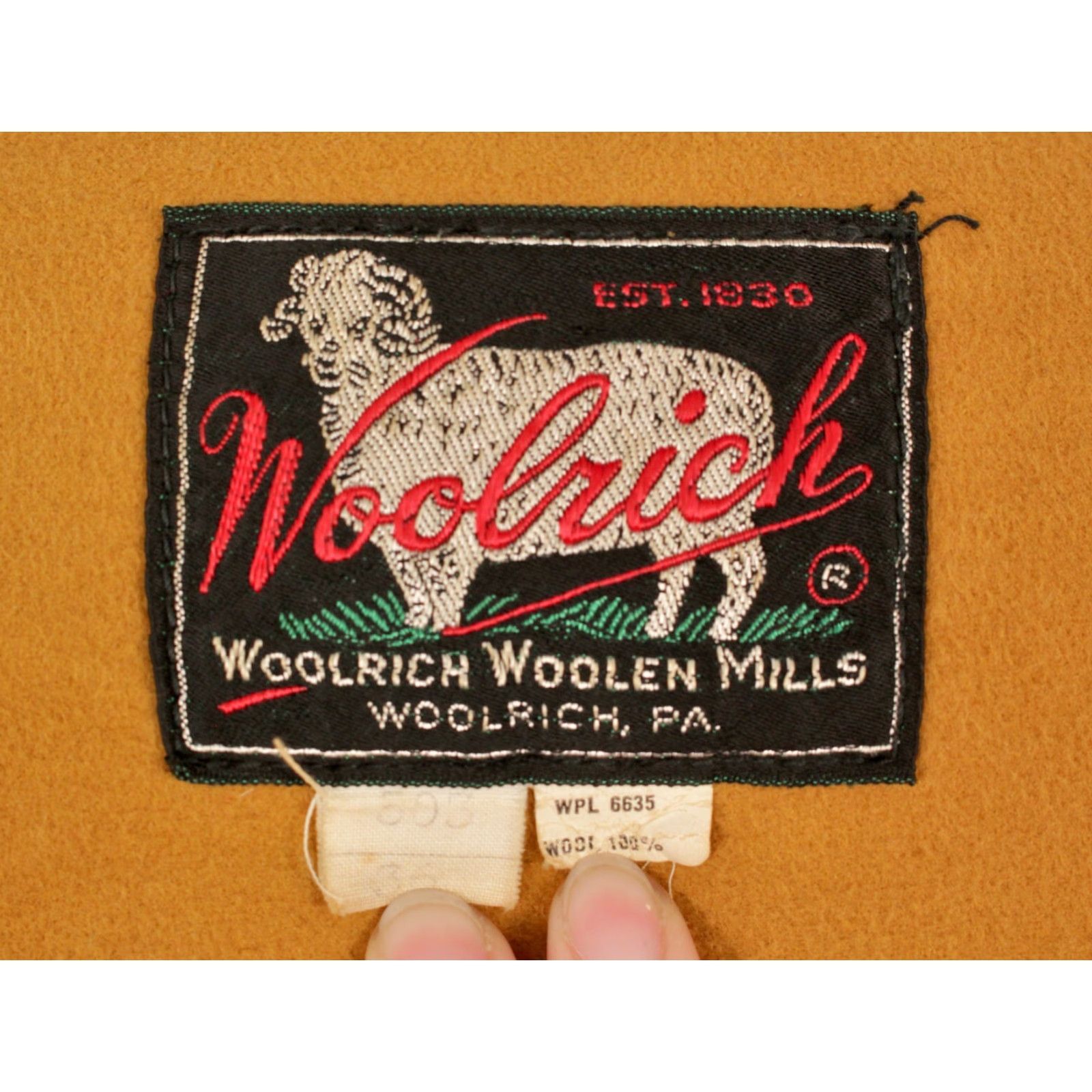 Vintage Woolrich 50s Hunting Jacket Coat Wool Woolrich Red Plaid Wool SZ 36 Small Vintage Mens Coat Size US XXS / EU 40 - 4 Thumbnail