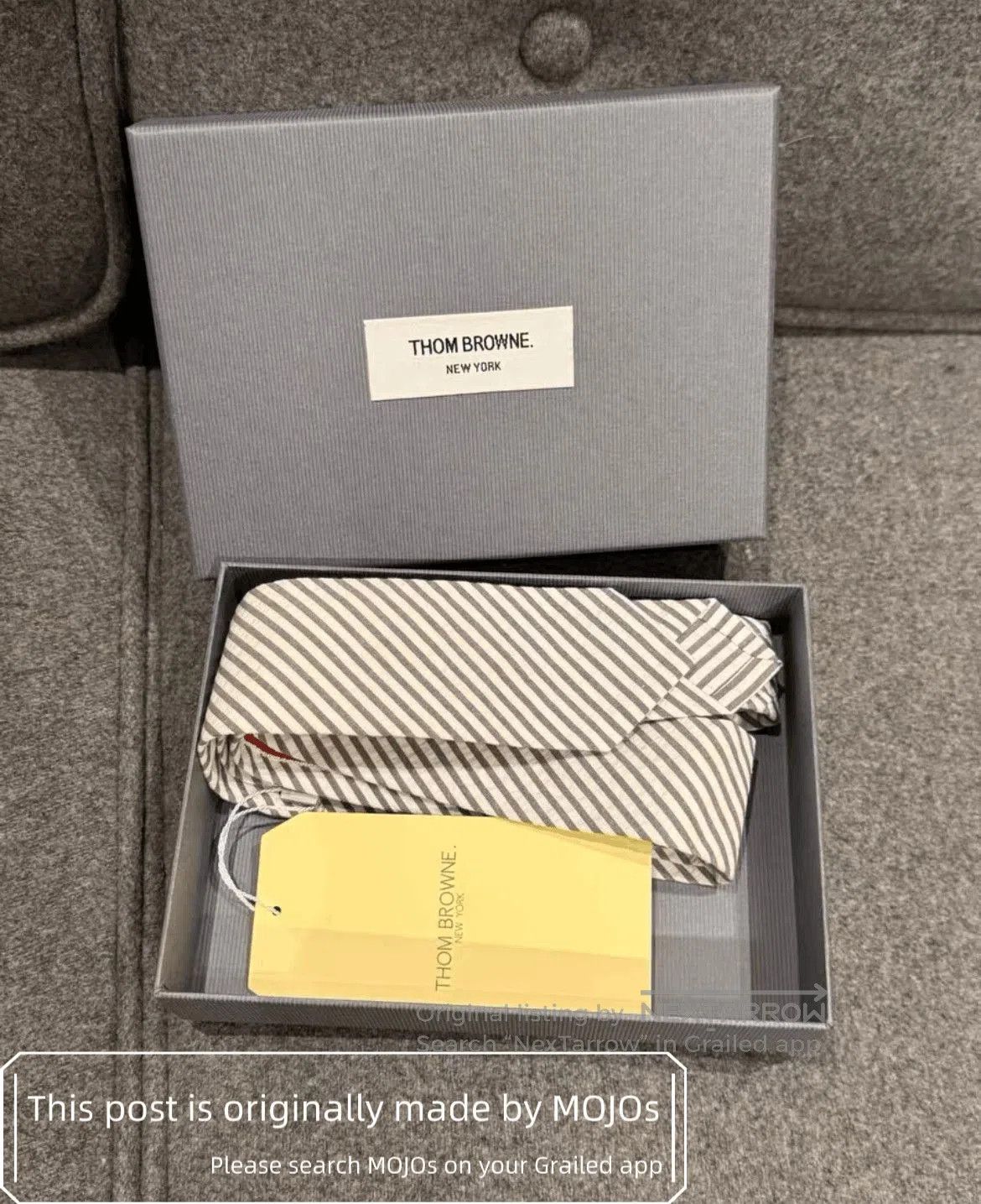 Thom Browne Thom Browne Multi Stipes Tie. Size ONE SIZE - 3 Thumbnail