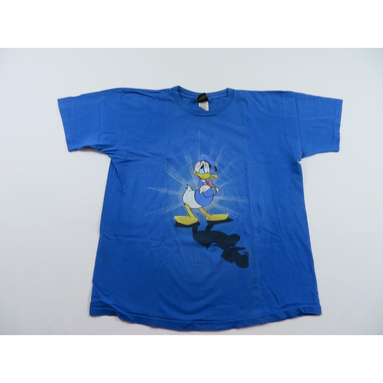 Mickey Unlimited Donald Duck T-Shirt Mickey Unlimited Blue Sz XL 1990s Size US XL / EU 56 / 4 - 1 Thumbnail