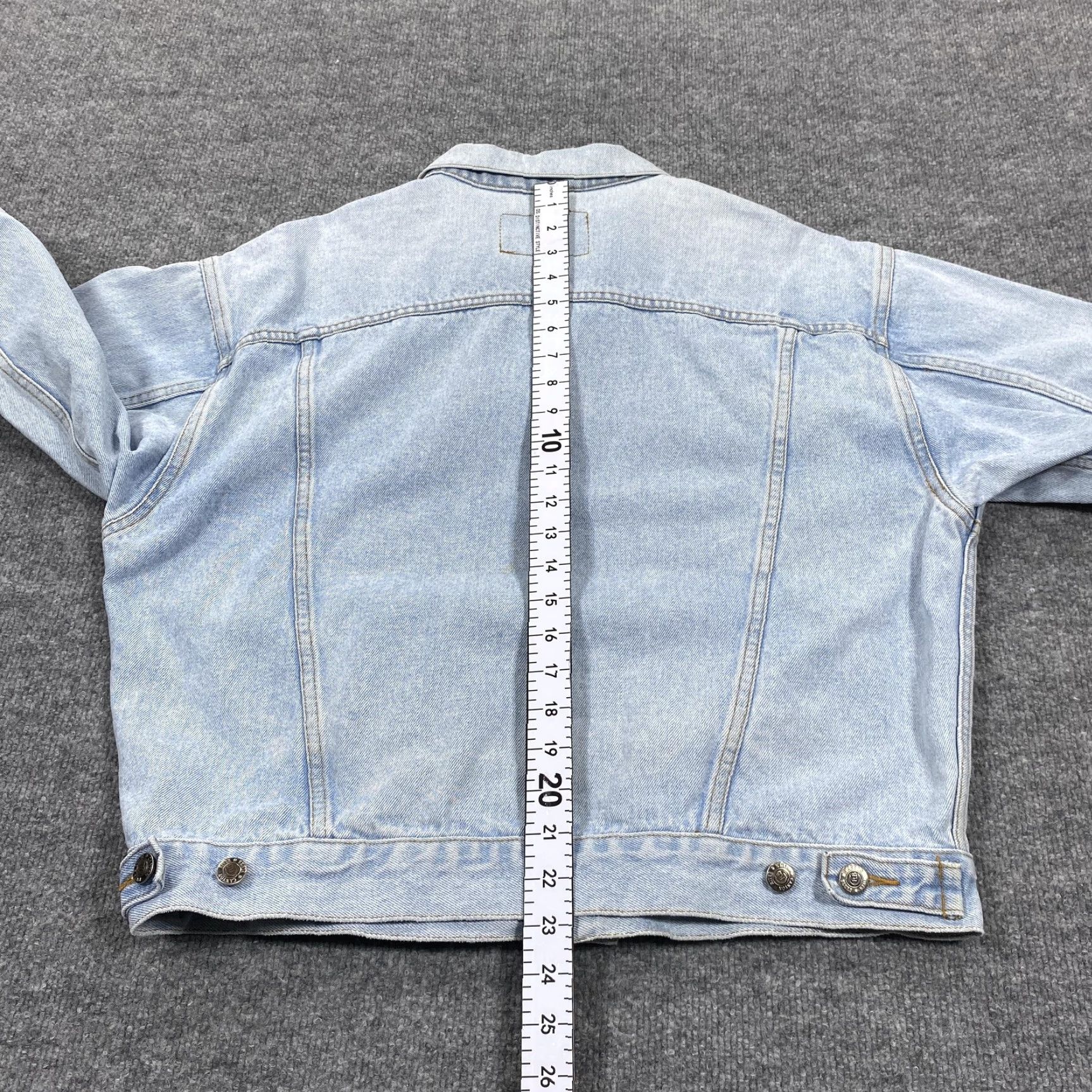 Vintage Canyon River Blues Jacket Mens M Blue Denim Button Front Classic Trucker Jacket Size US M / EU 48-50 / 2 - 6 Thumbnail