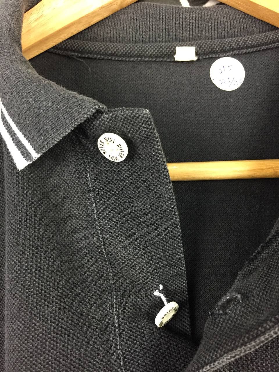 Japanese Brand Mini Rover Mini Embroidered Logo Ringer Polo Tee Size US L / EU 52-54 / 3 - 6 Thumbnail