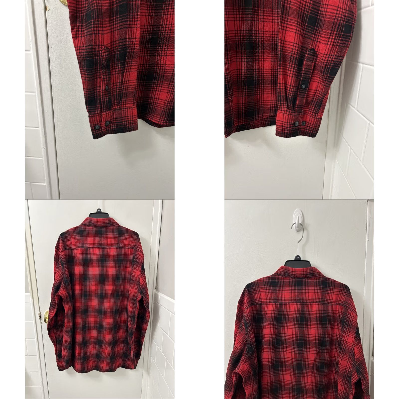 Vintage VINTAGE Sonoma Shirt Mens Large Red Plaid Super Soft Flannel Button Down Long Sleeve Size US L / EU 52-54 / 3 - 8 Thumbnail