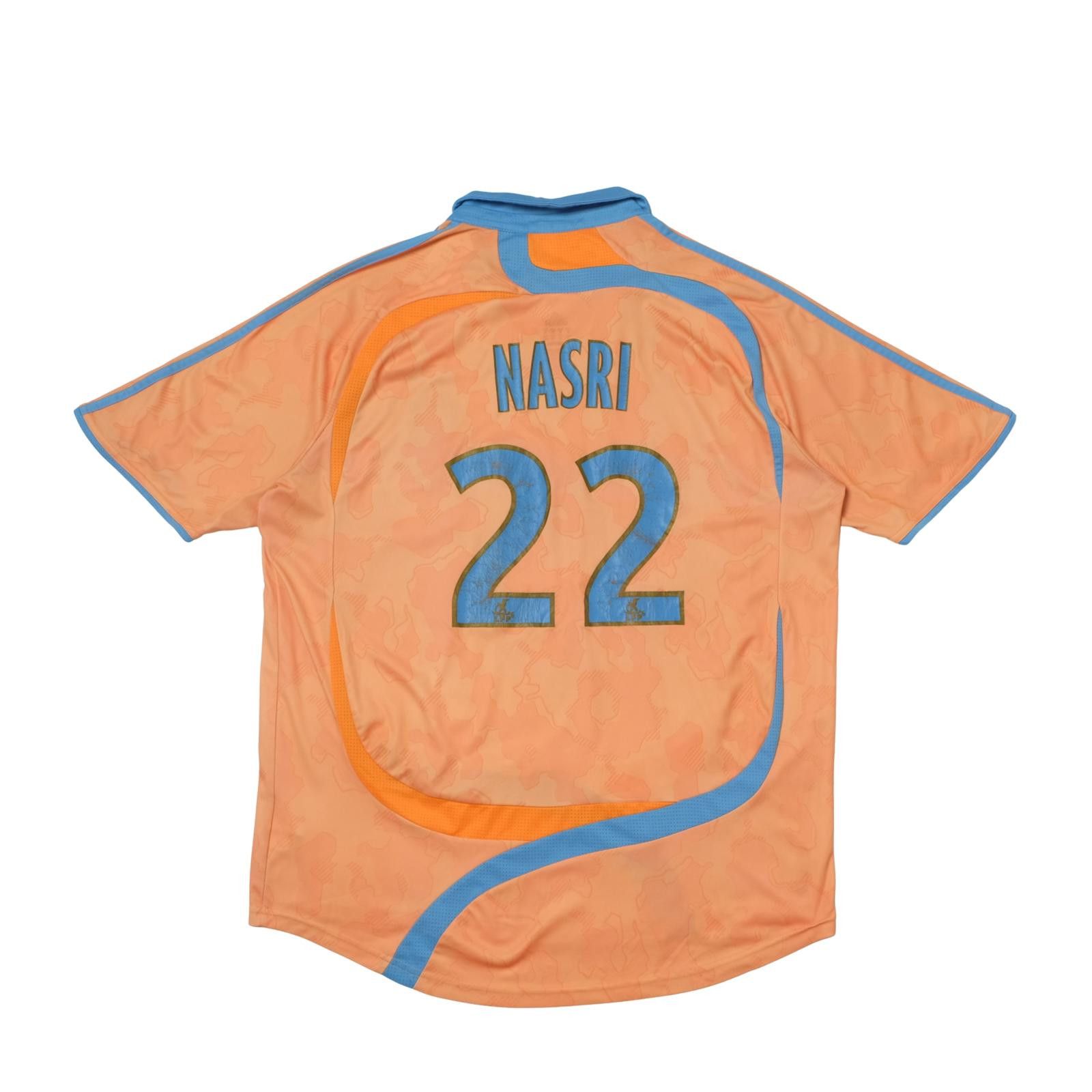 Adidas 2007/08 Olympique Marseille Third Shirt Nasri (XL) Size US XL / EU 56 / 4 - 2 Thumbnail