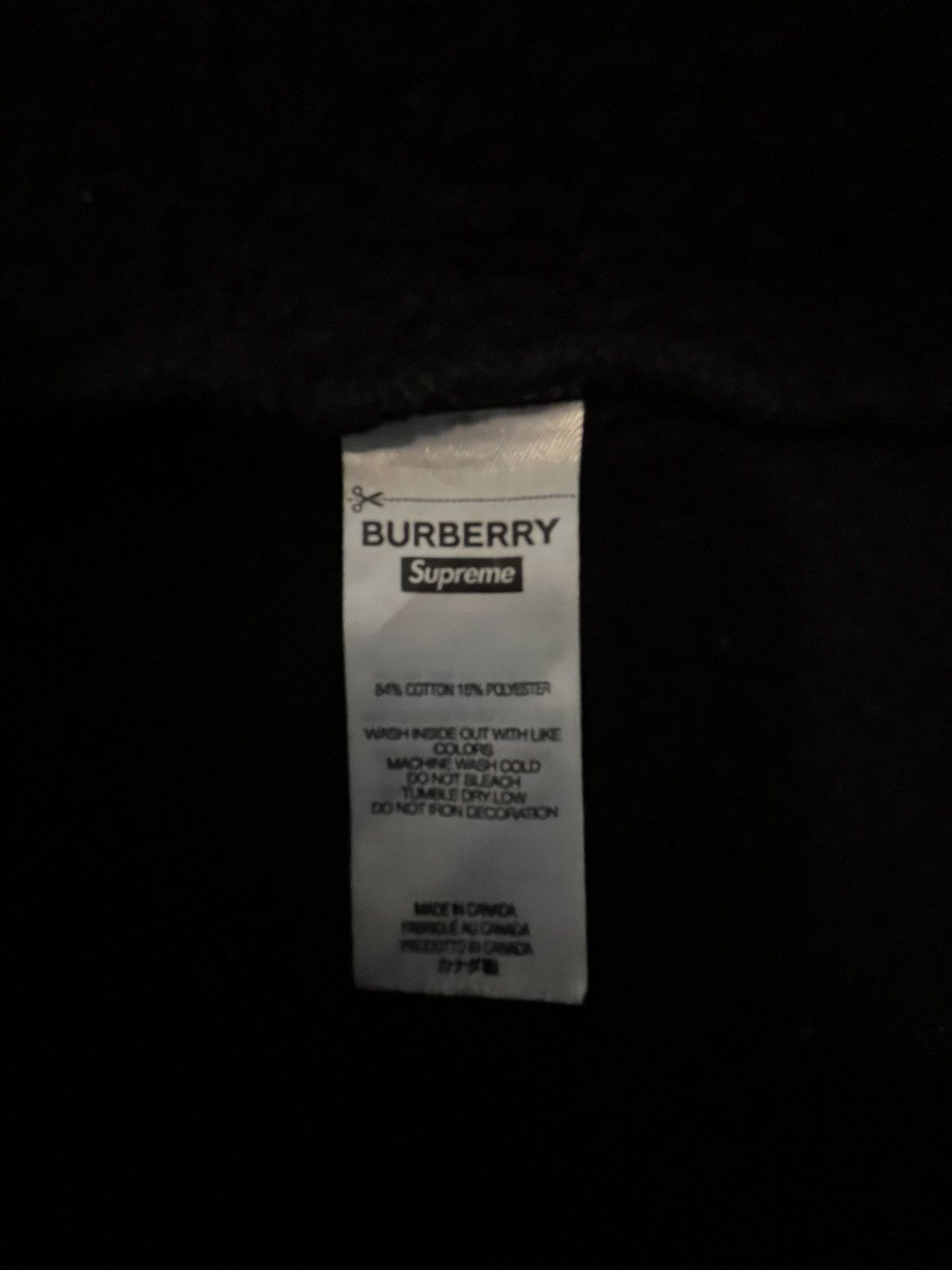 Burberry × Supreme Supreme Burberry Box Logo Hooded Sweatshirt Size US M / EU 48-50 / 2 - 4 Thumbnail