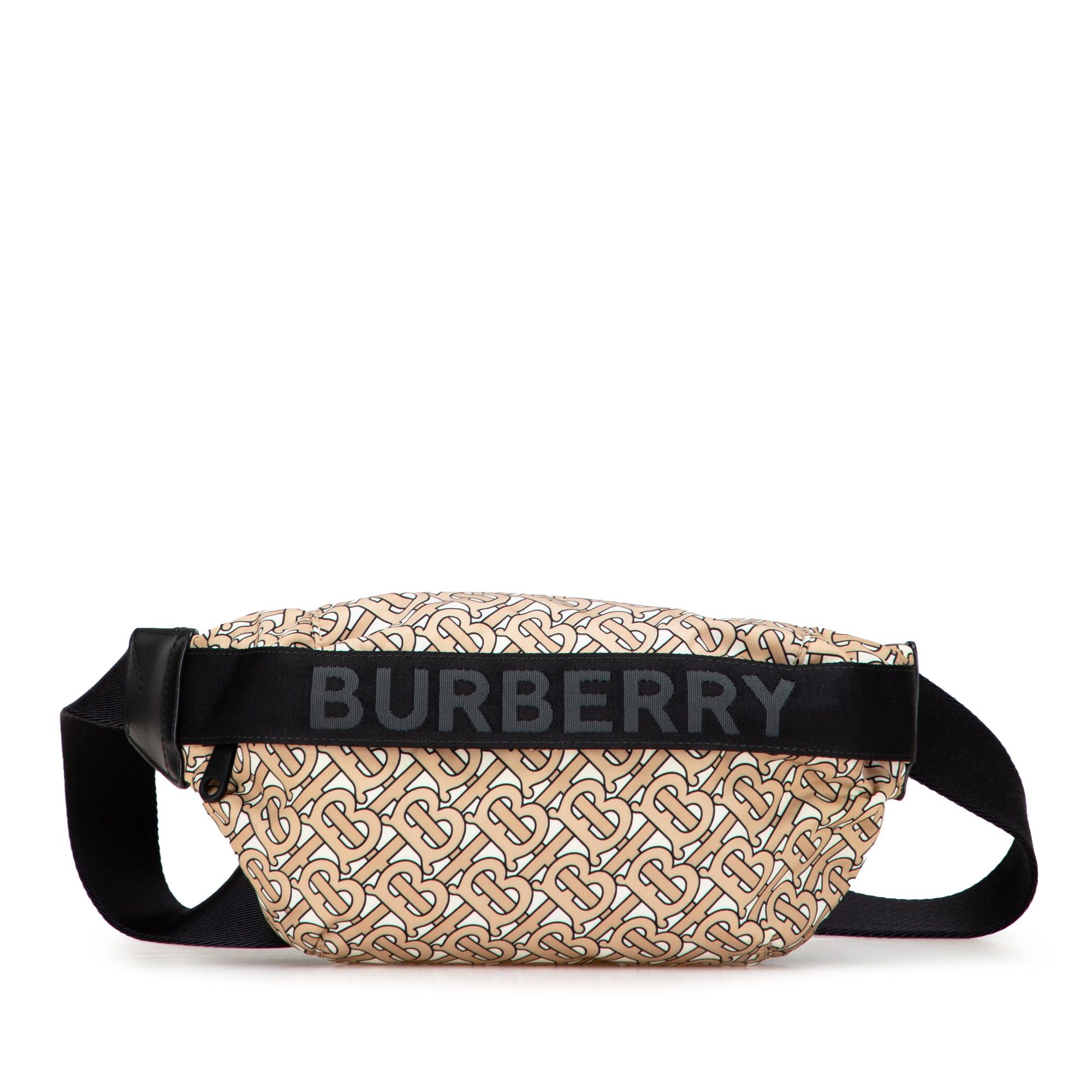 Burberry TB Monogram Nylon Sonny Belt Bag Size ONE SIZE - 1 Thumbnail