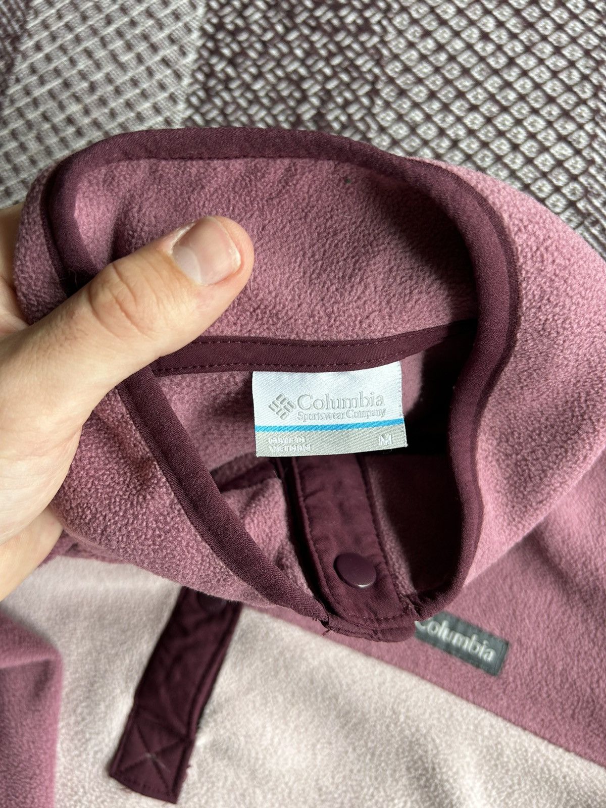 Columbia Columbia Fleece Jacket Unisex 1/4 Zip Vintage Sweatshirt M Size US M / EU 48-50 / 2 - 9 Thumbnail