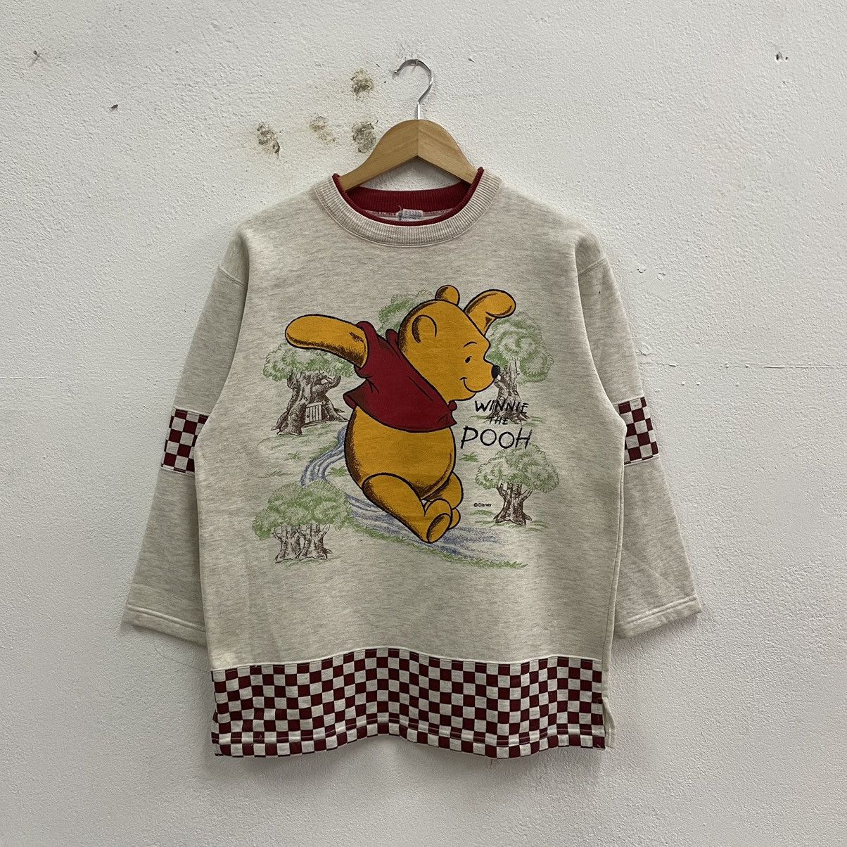 Disney × Vintage 🔥Vintage 90s Disney Winnie The Pooh Big Image Sweatshirts Size US M / EU 48-50 / 2 - 1 Thumbnail