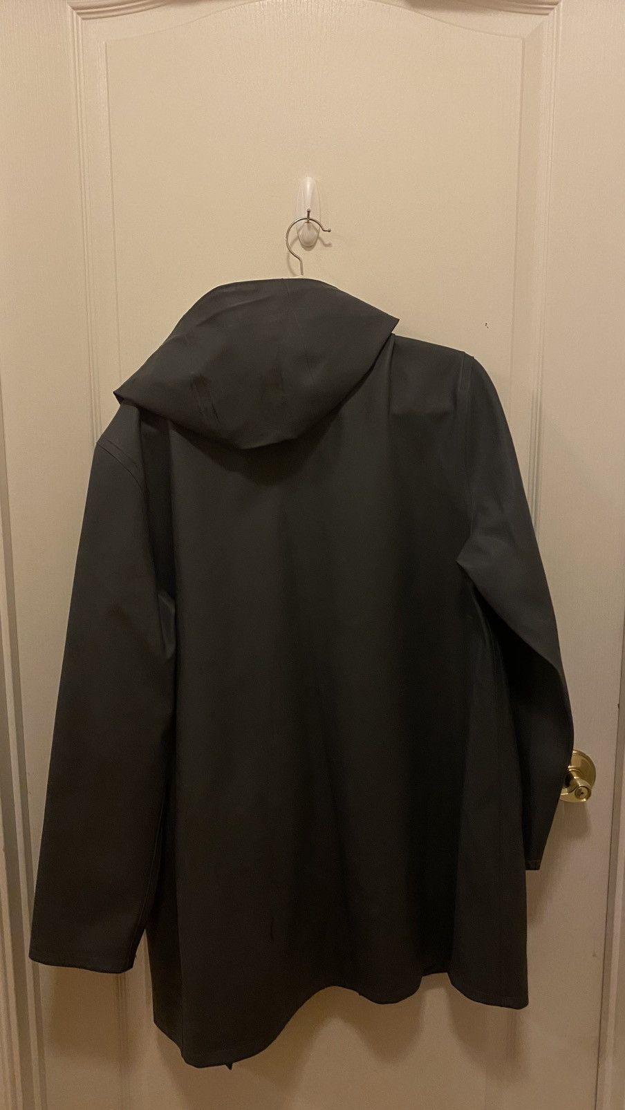 Stutterheim Stutterheim Stockholm Raincoat Grey Waterproof Jacket Size US L / EU 52-54 / 3 - 2 Thumbnail