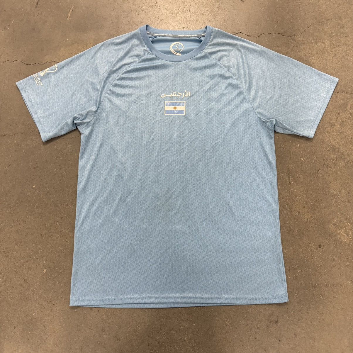 Other Argentina FIFA World Cup Qatar 2022 Official Licensed Tee Size US L / EU 52-54 / 3 - 1 Thumbnail