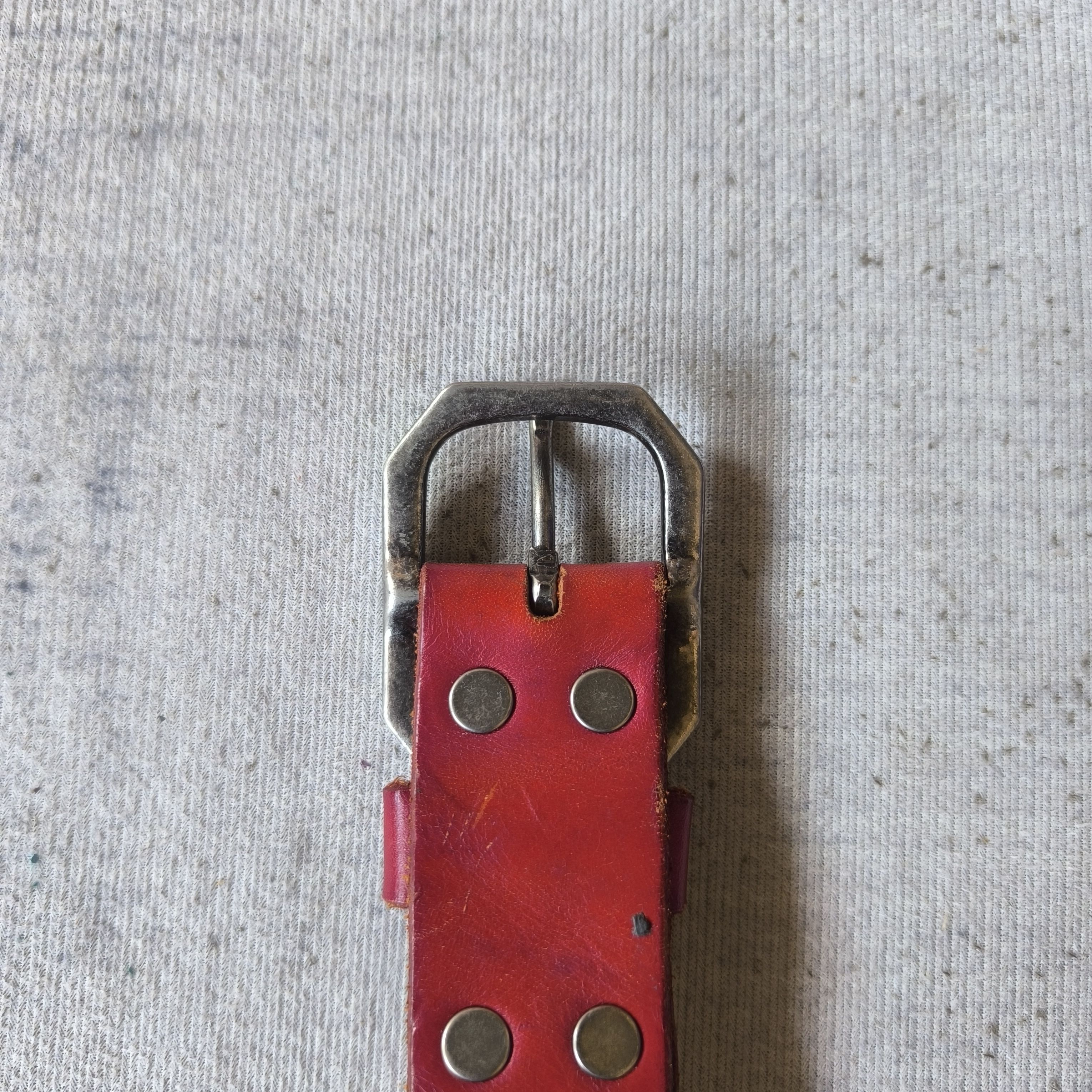 14th Addiction 🕸️ Segment rupert garrison stud punk rock leather belt Size ONE SIZE - 4 Thumbnail