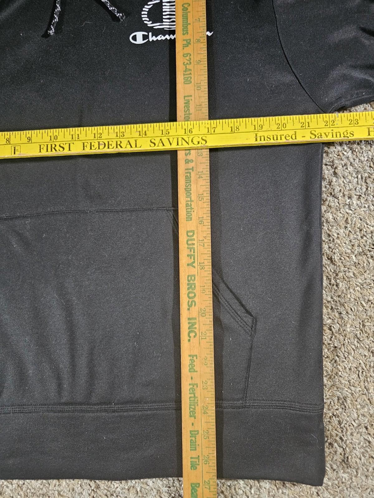 Champion Champion Medium Black Hoodie Size US M / EU 48-50 / 2 - 4 Thumbnail