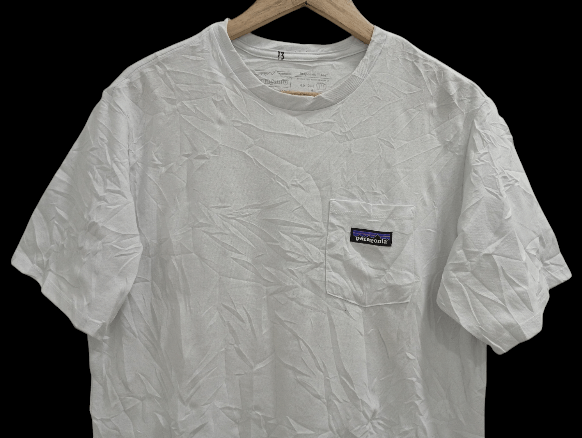 Patagonia 🔥🔥Patagonia Spellout Logo Pocket T-Shirt Size US M / EU 48-50 / 2 - 12 Thumbnail
