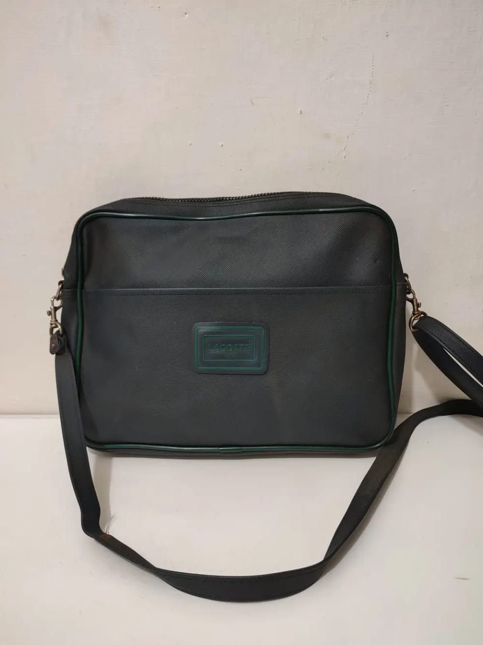 Lacoste × Vintage Vintage Lacoste Paris Sling Bag Big Logo design Size ONE SIZE - 7 Thumbnail