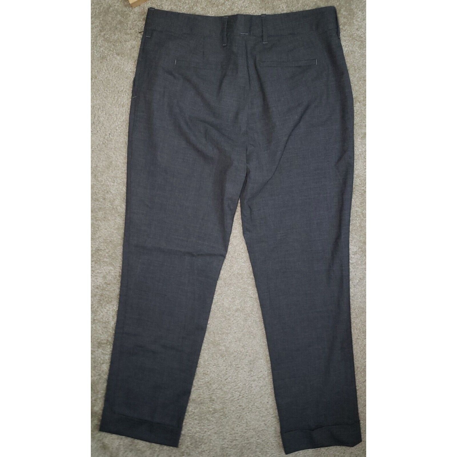 Other Reed Krakoff Virgin Wool Pants Trousers Women 4 Straight Leg Size 27" / US 4 / IT 40 - 3 Thumbnail