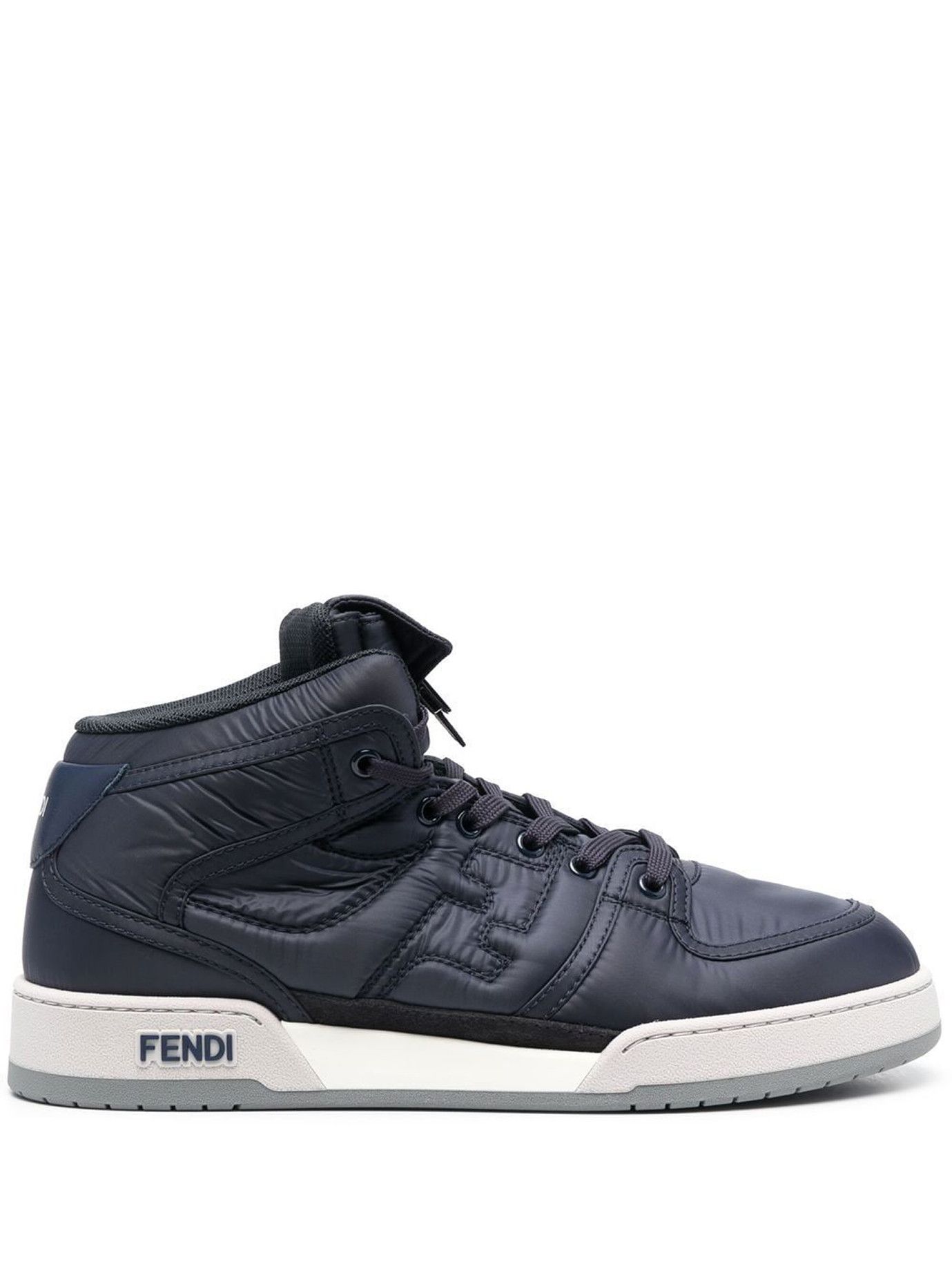 スニーカー FENDI SNEAKER (7E1706NA7 F0QA1) Domino sneakers Leather Black | Fendi