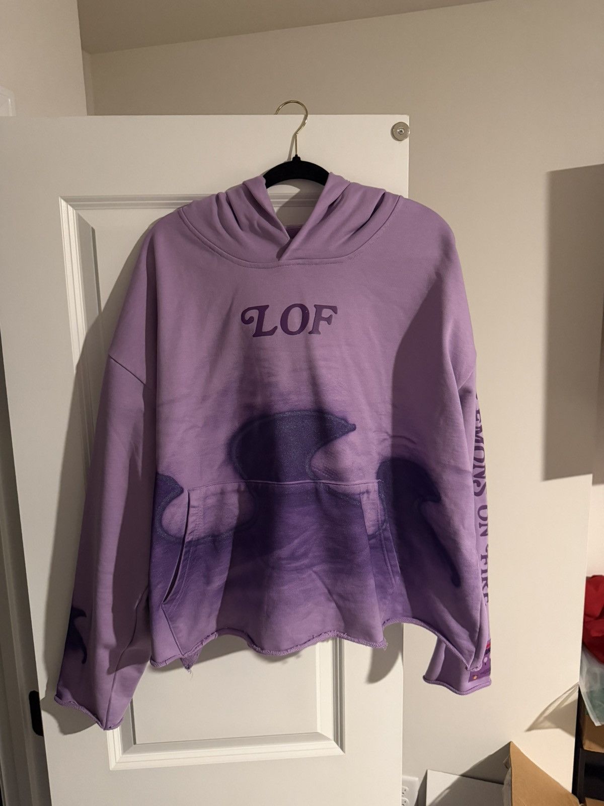 Lemons on fire hoodie