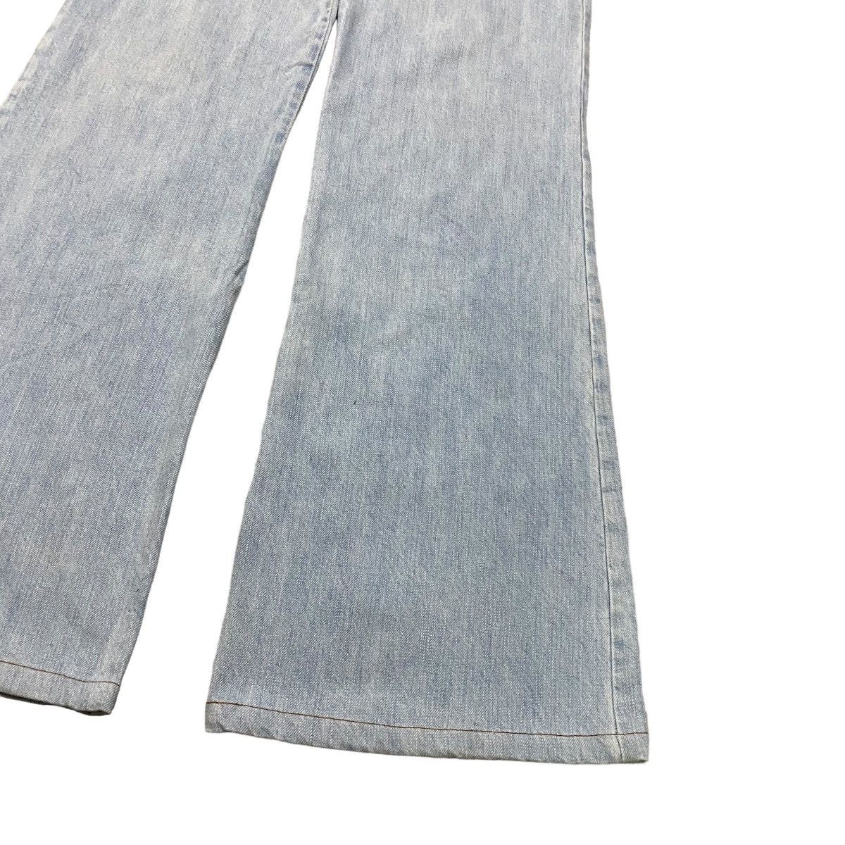 Chloe Denim Flare Jeans Bleu Delave