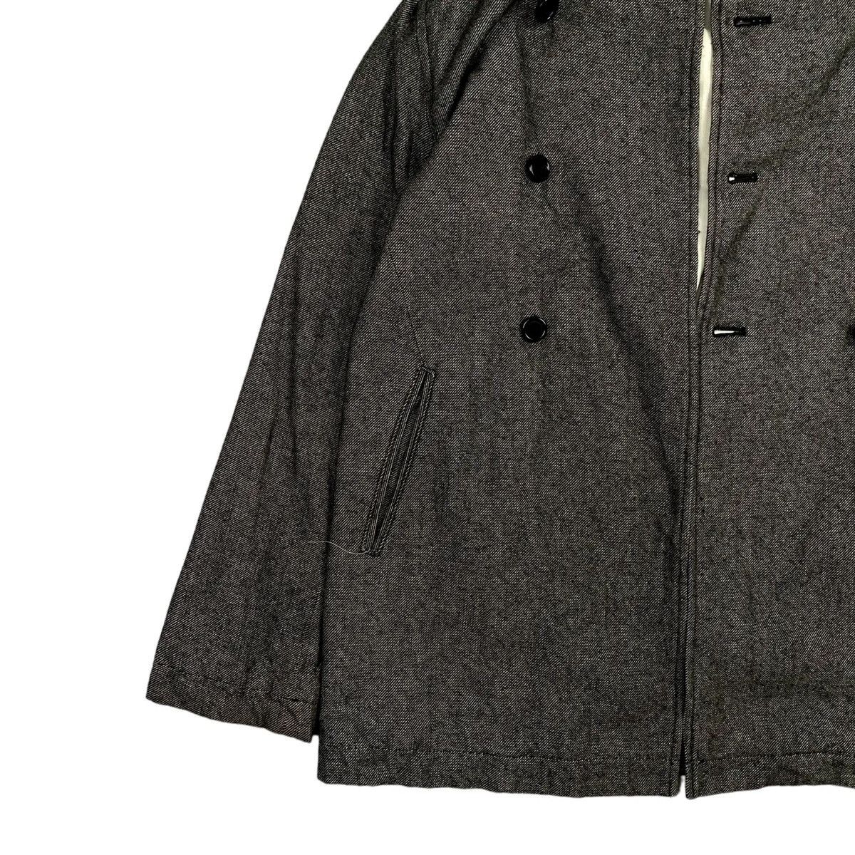 Japanese Brand Ined Wool Jacket By Yohji Yamamoto Size US S / EU 44-46 / 1 - 3 Thumbnail