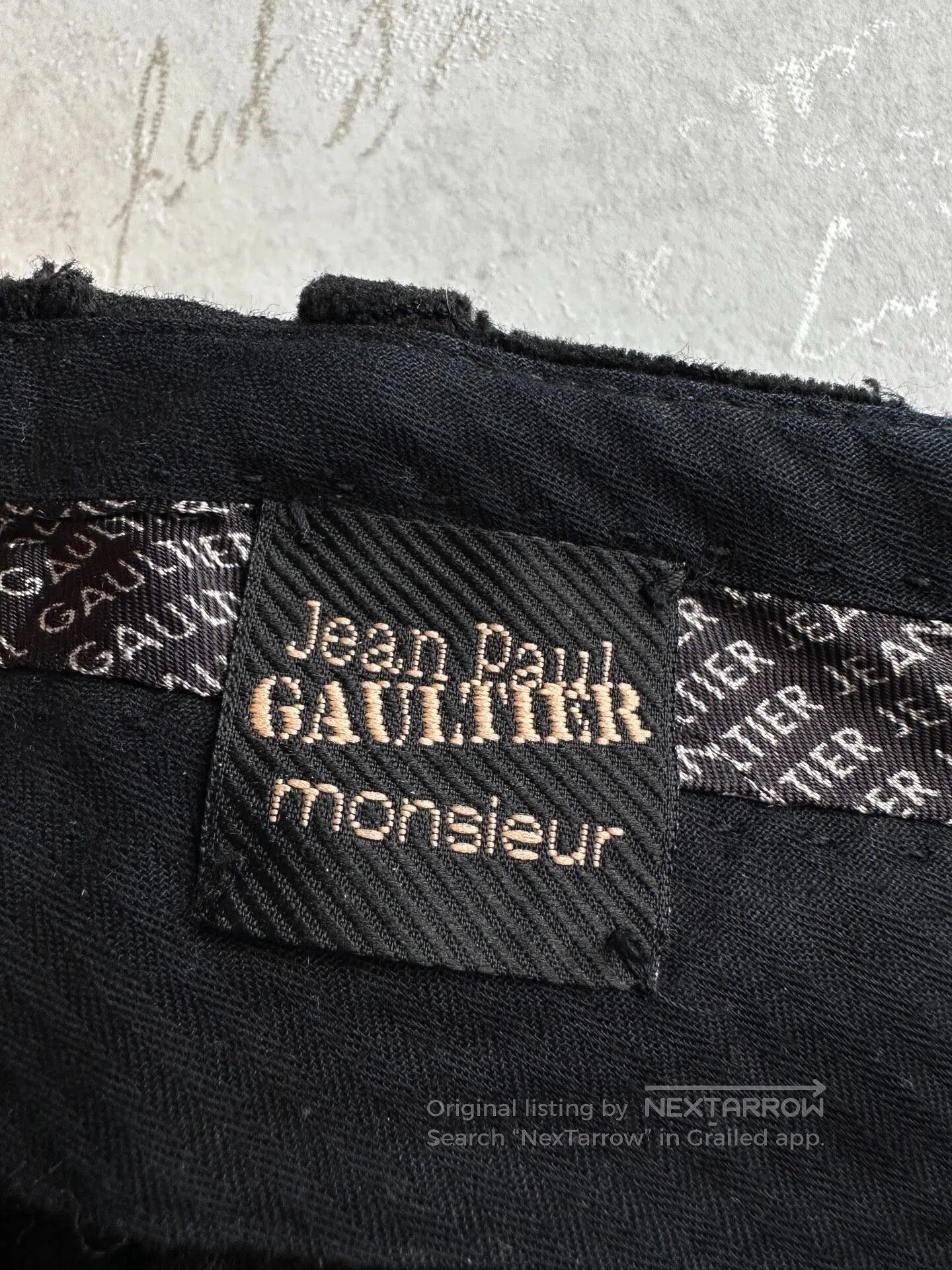 Jean Paul Gaultier Jean paul gaultier Gaultier Erosive Pattern Long Pants| Size US 32 / EU 48 - 5 Thumbnail
