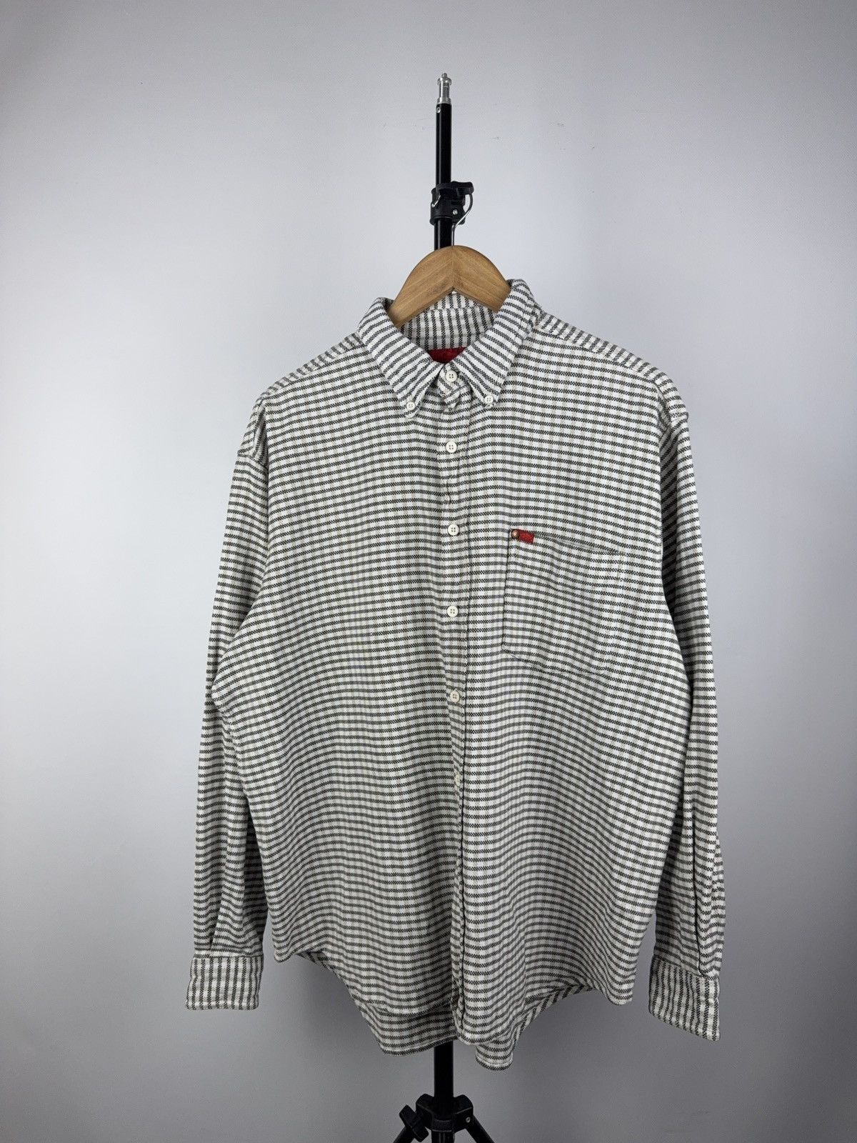 Lee × Vintage Vintage Lee Cooper Button-Down Shirt Cowboy USA Checkered Size US XL / EU 56 / 4 - 1 Thumbnail