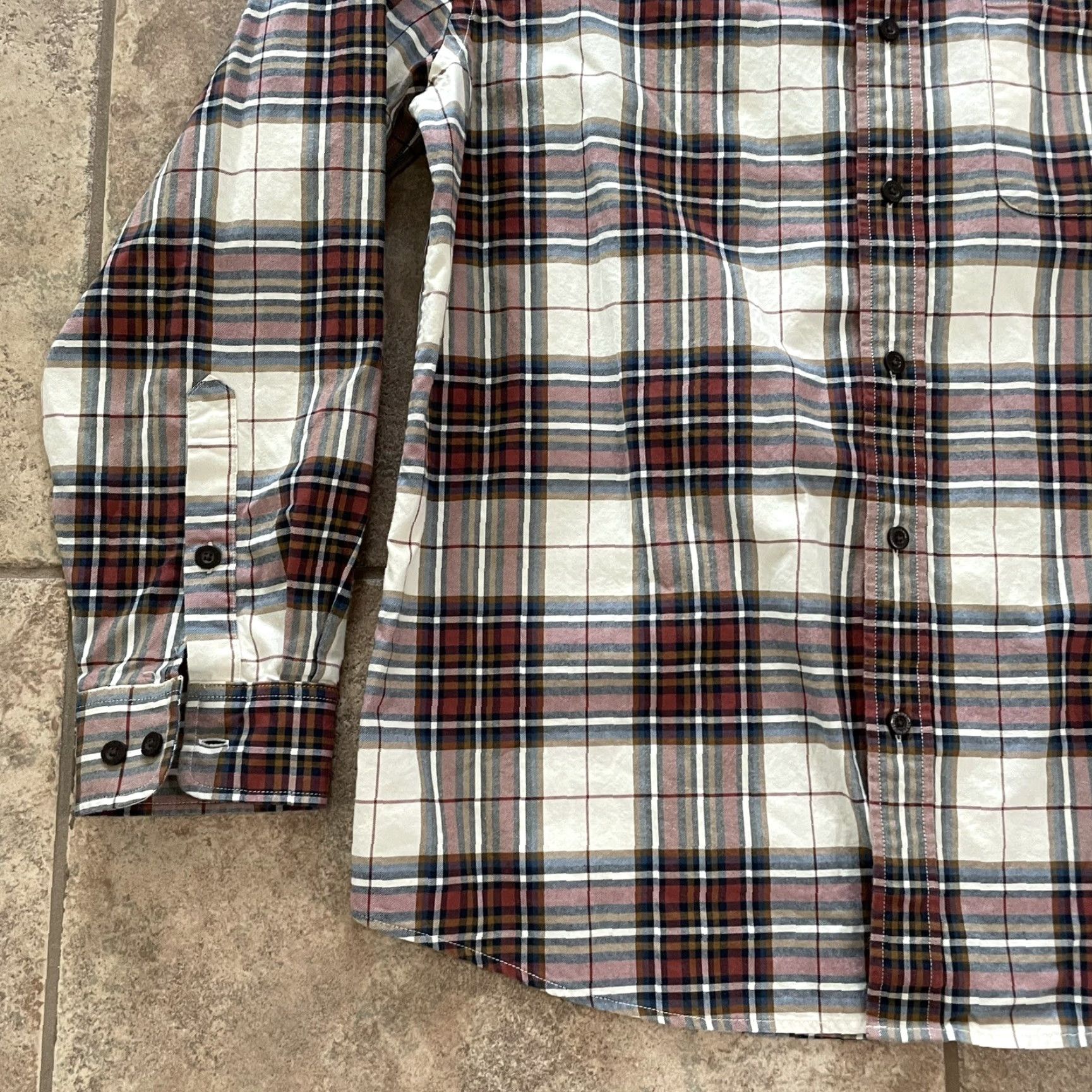 Orvis Orvis Long Sleeve Button-Down Shirt XL Mens Red Plaid Classic Collection Shirt Size US XL / EU 56 / 4 - 3 Thumbnail