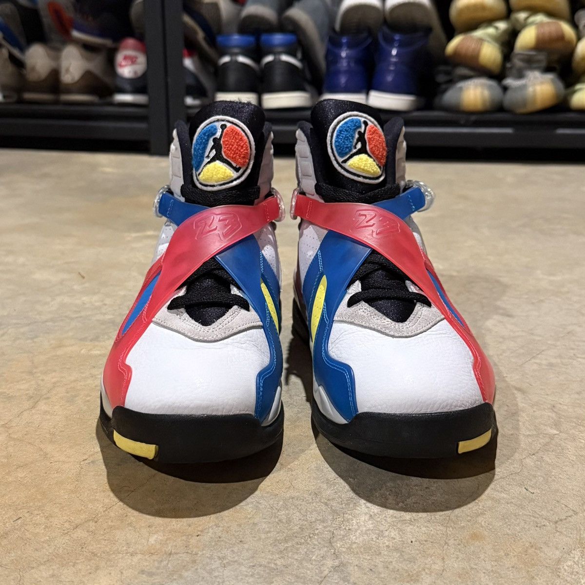 Jordan Brand Air Jordan 8 SP Retro SE White Multicolor 2019 US 11 Size US 11 / EU 44 - 5 Thumbnail