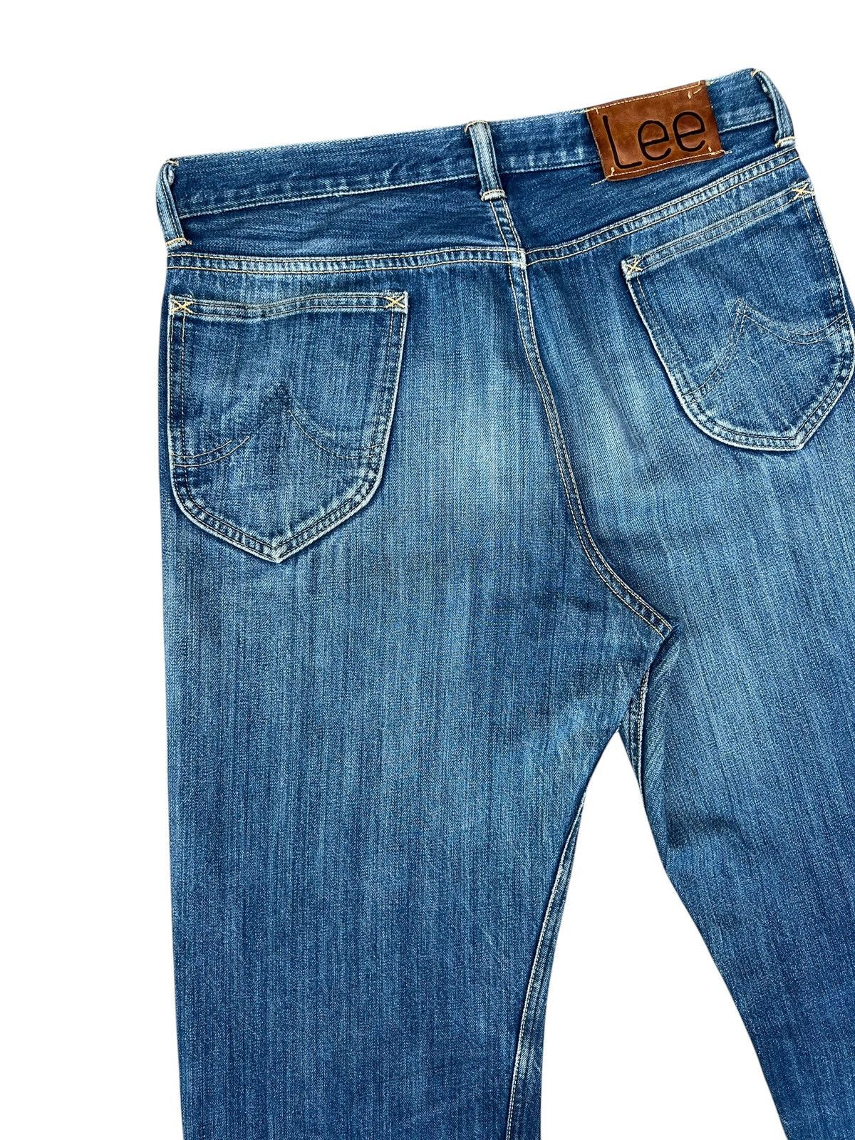 Lee Vintage Lee Lot 02101 Sanforized Faded Denim Selvedge Jeans Size US 31 - 15 Thumbnail