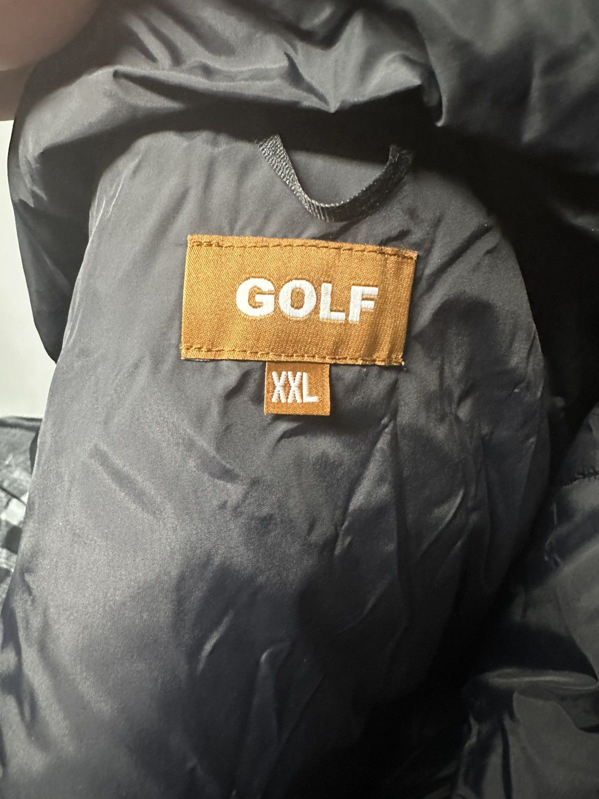 Golf Wang × Golf le Fleur × Tyler The Creator RARE | 2XL GOLFWANG Flame Puffer Yellow/Black Size US XXL / EU 58 / 5 - 5 Thumbnail