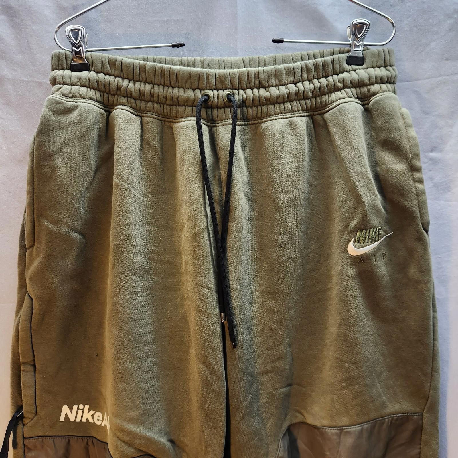 Nike Nike Air Tech Fleece Jogger Sweatpants Olive Green Size XL Size US 36 / EU 52 - 2 Thumbnail