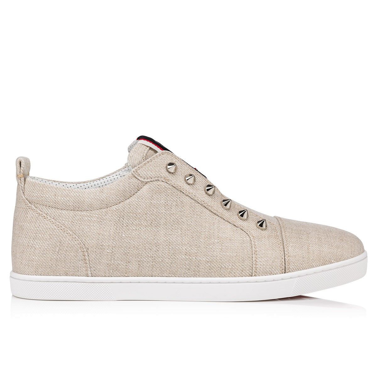 Christian Louboutin o1bcso1str1024 F A V Fique A Vontade Sneaker in Albatre Size US 11 / EU 44 - 1 Thumbnail