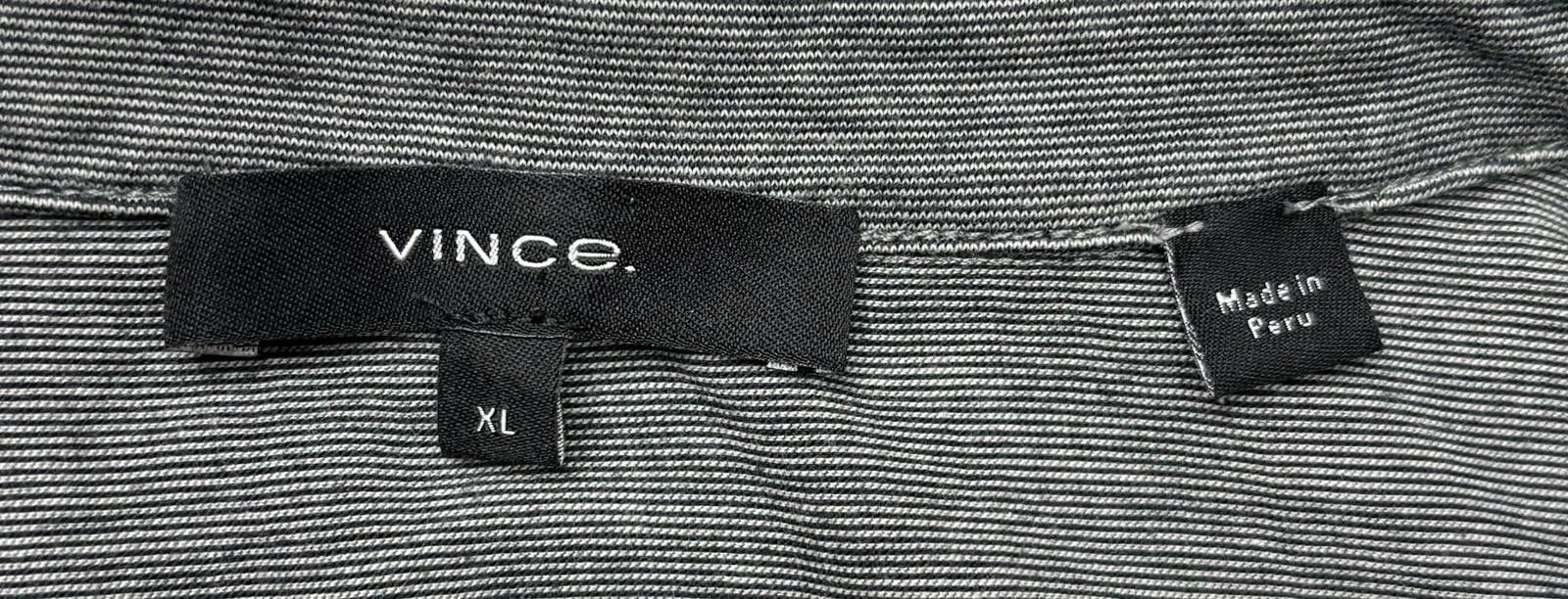 Vince Vince Polo Shirt Mens XL Pima Cotton Gray Short Sleeve Size US XL / EU 56 / 4 - 2 Thumbnail