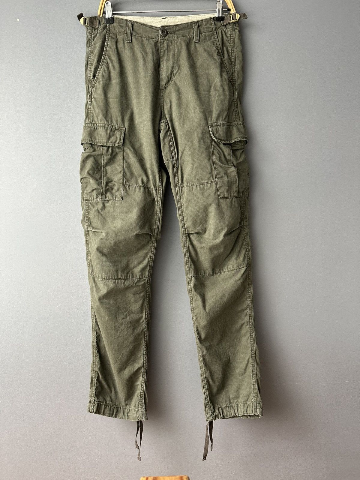 Carhartt Carhartt Aviation Pant Cargo Khaki olive Trousers Pants Size US 29 - 2 Thumbnail