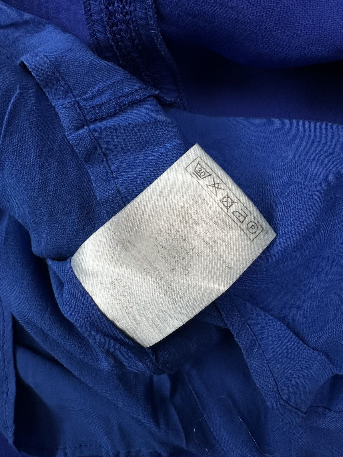 Sezane SEZANE Martie Mini Dress Electric Blue size 34 Size XS / US 0-2 / IT 36-38 - 12 Thumbnail