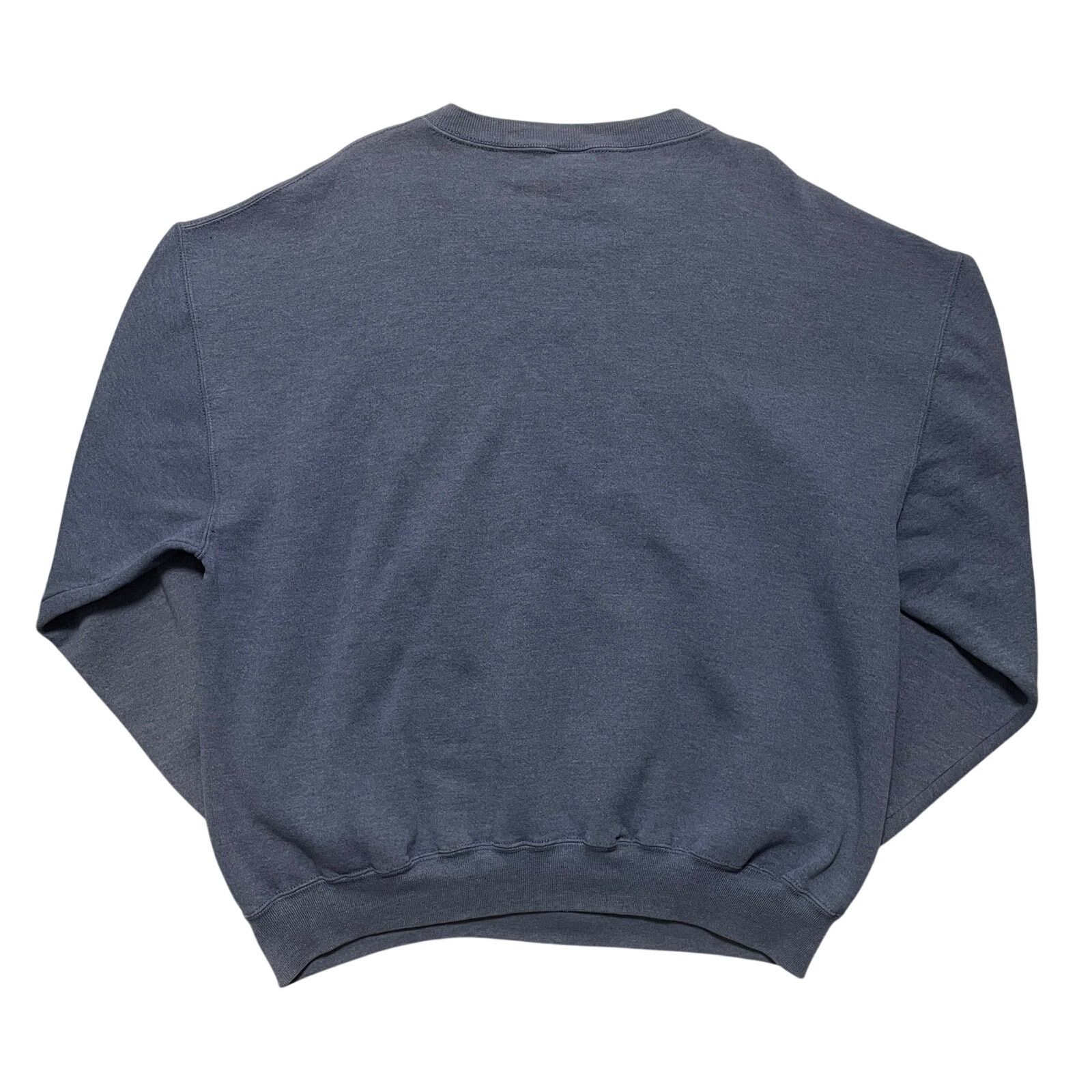 Russell Athletic VTG 90's Russel Light Blue Blank Pullover Sweater XL Size US XL / EU 56 / 4 - 3 Thumbnail
