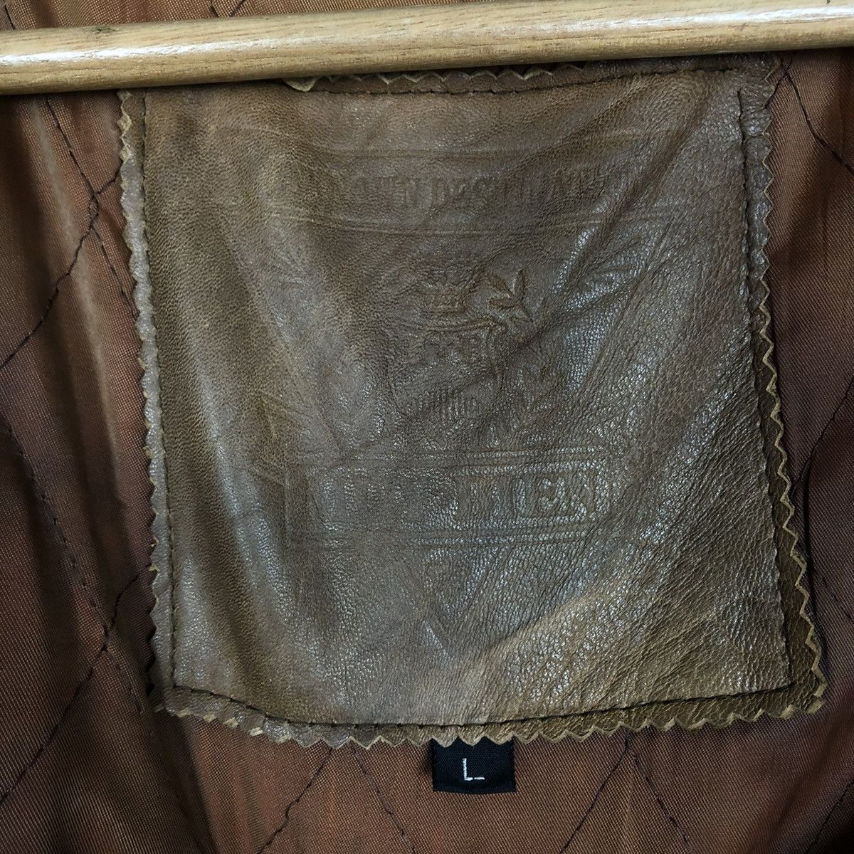 Japanese Brand 🔥VINTAGE JUMPER BOMBER LEATHER JACKET ISSEY MIYAKE Size US L / EU 52-54 / 3 - 18 Thumbnail