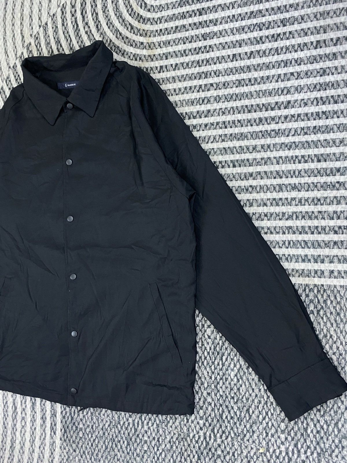 RAGEBLUE Vintage Rageblue Black Casual Button Clip Shirt Size US M / EU 48-50 / 2 - 4 Thumbnail