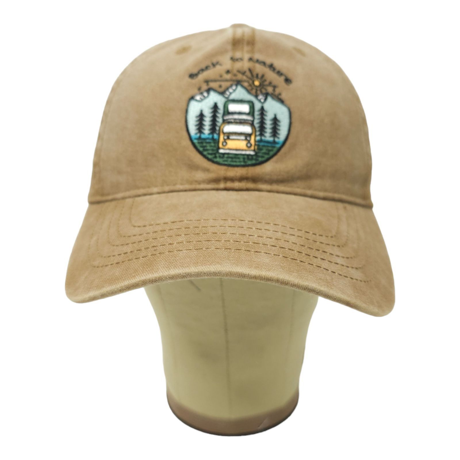 Other Back To Nature Embroidered RV Van Adjustable Tuck Strap Cap Size ONE SIZE - 9 Thumbnail