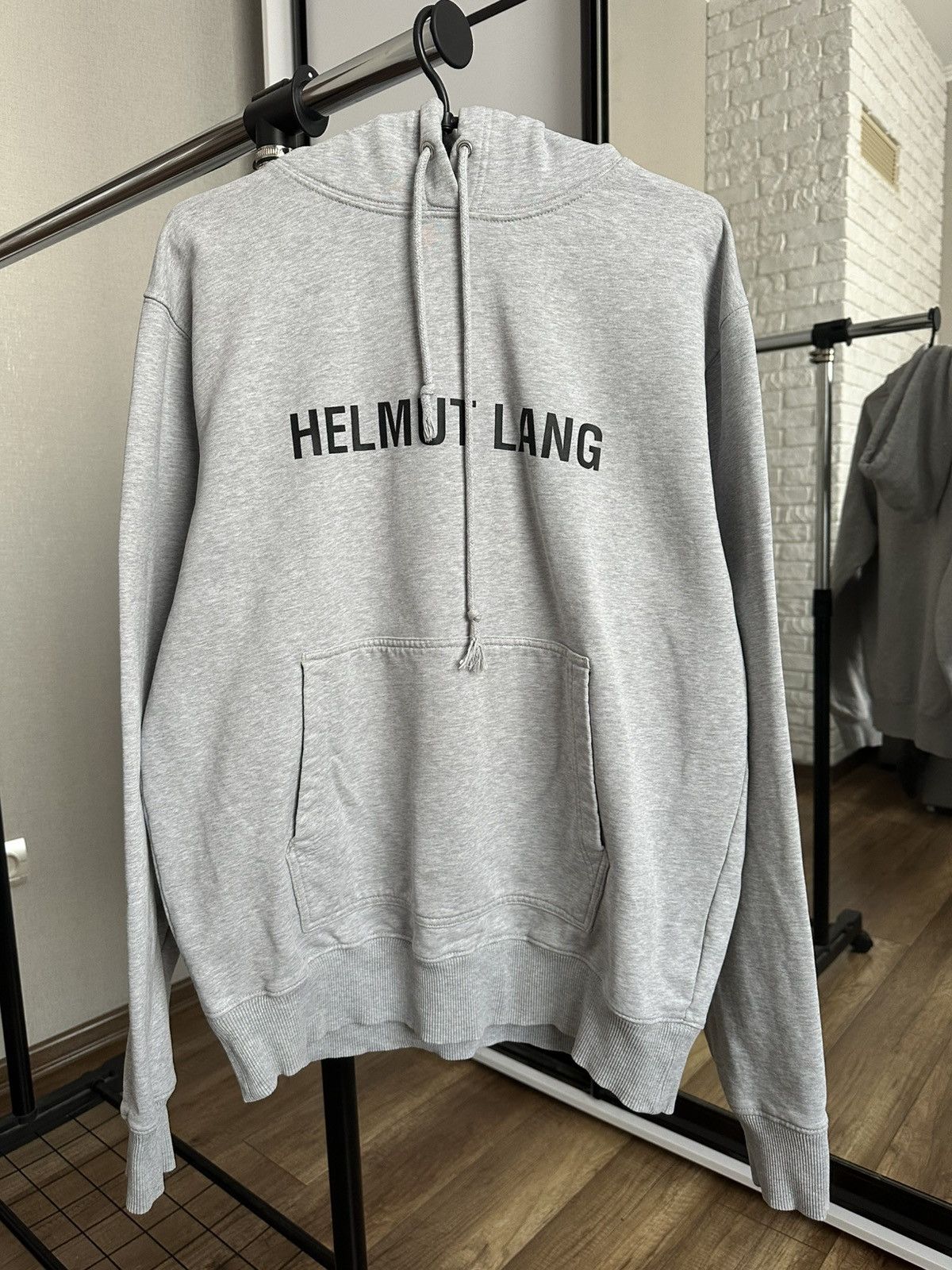 Helmut Lang Helmut Lang Hoodie Pullover Big Logo Size US M / EU 48-50 / 2 - 1 Thumbnail