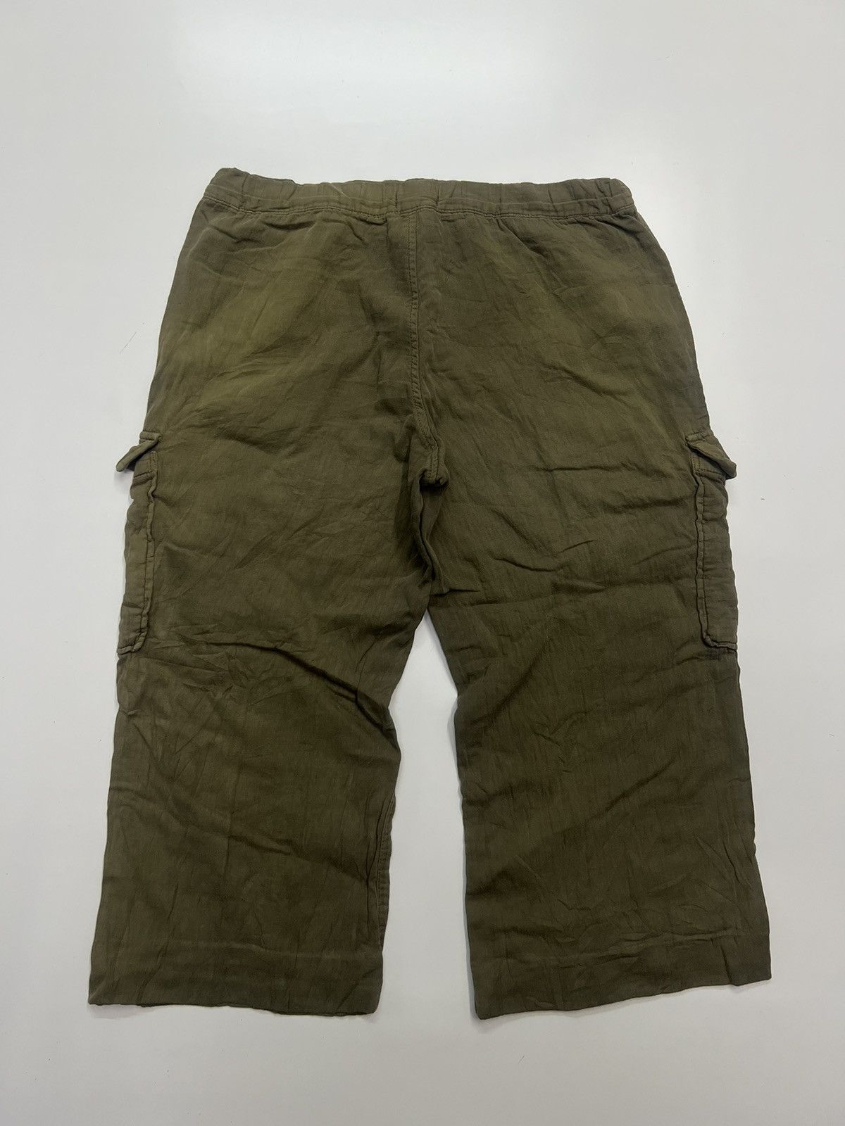 Issey Miyake Plantation by Issey Miyake 3Q Cargo Pants Size 30 Size US 30 / EU 46 - 2 Thumbnail