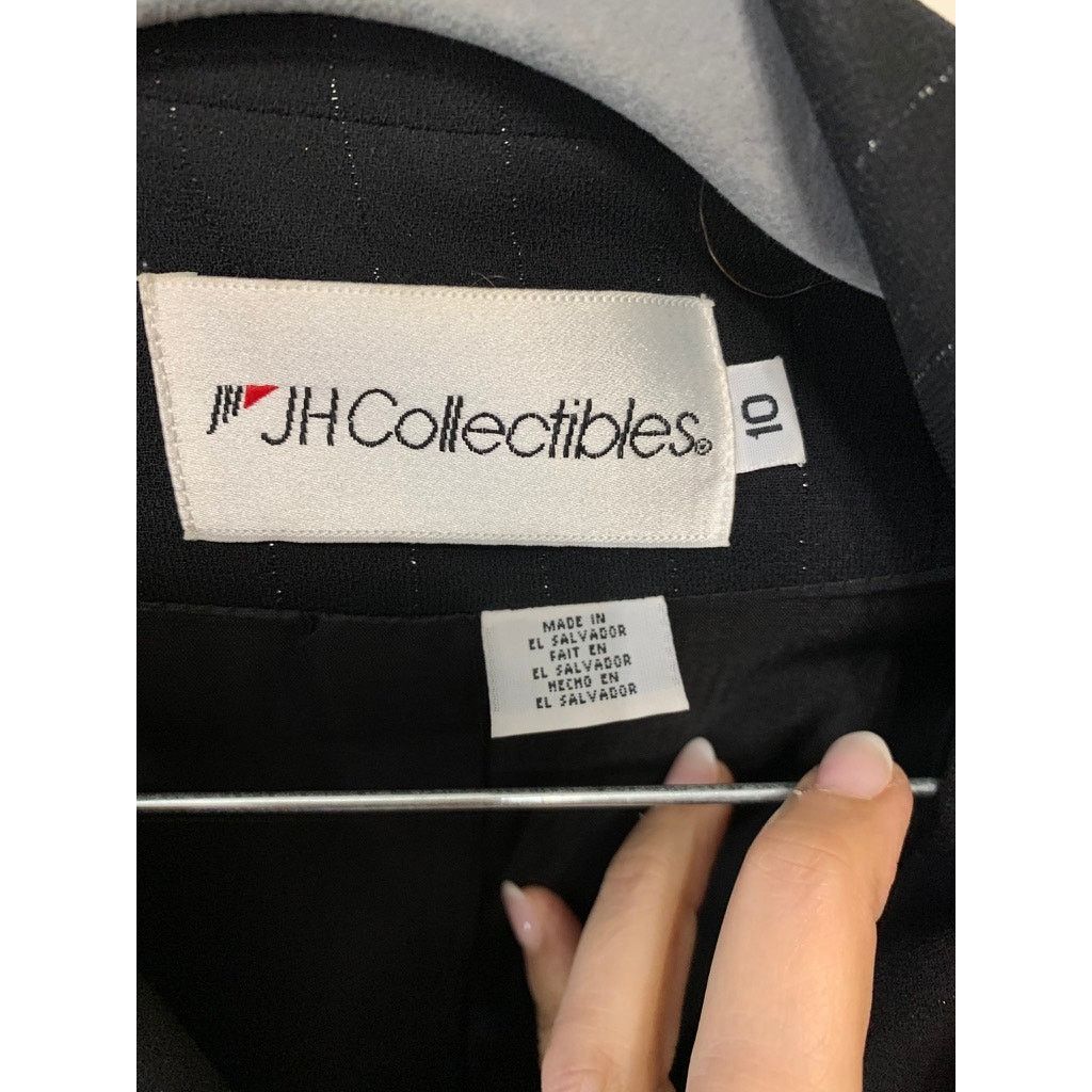 JH Collectibles JH Collectibles Women's Black Pinstripe PantSuit Set Size 10 Size 32" / US 10 / IT 46 - 14 Thumbnail